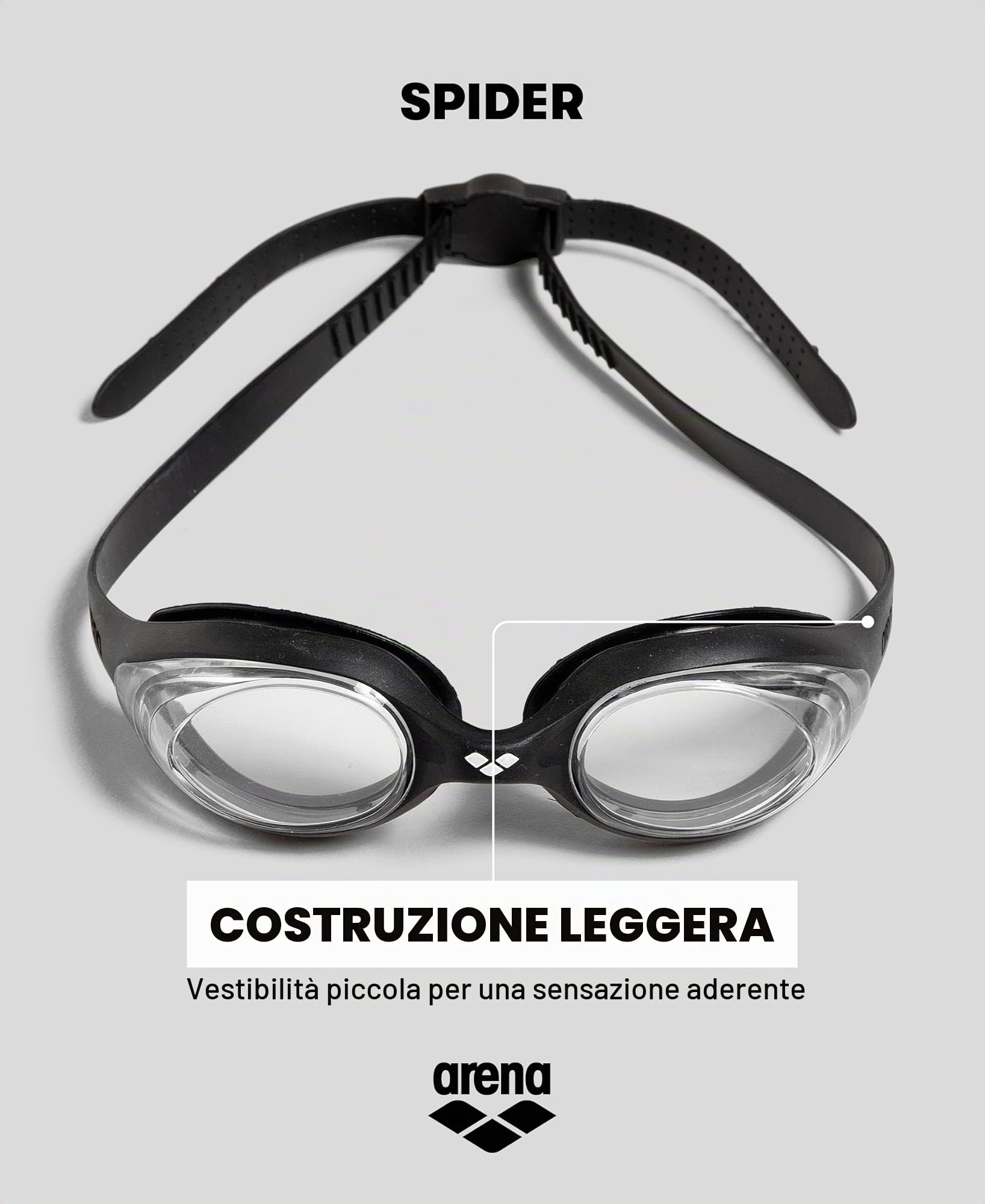 arena-spider-occhialini-nuoto-unisex-adulto-anti-appannamento-protezione-uv-pont image 3