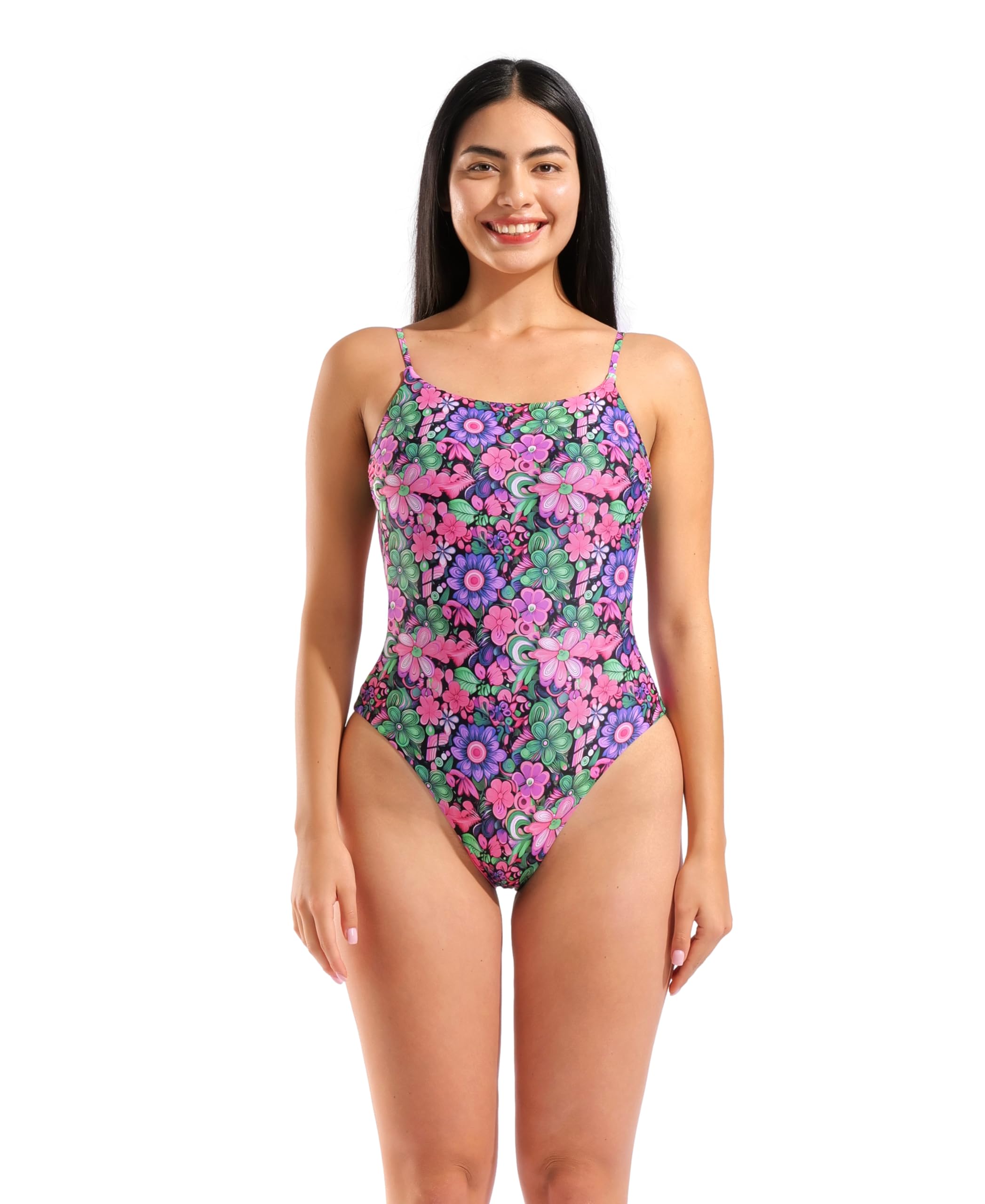 arena-water-prints-swimsuit-costume-intero-donna-con-stampa-grafica image 7