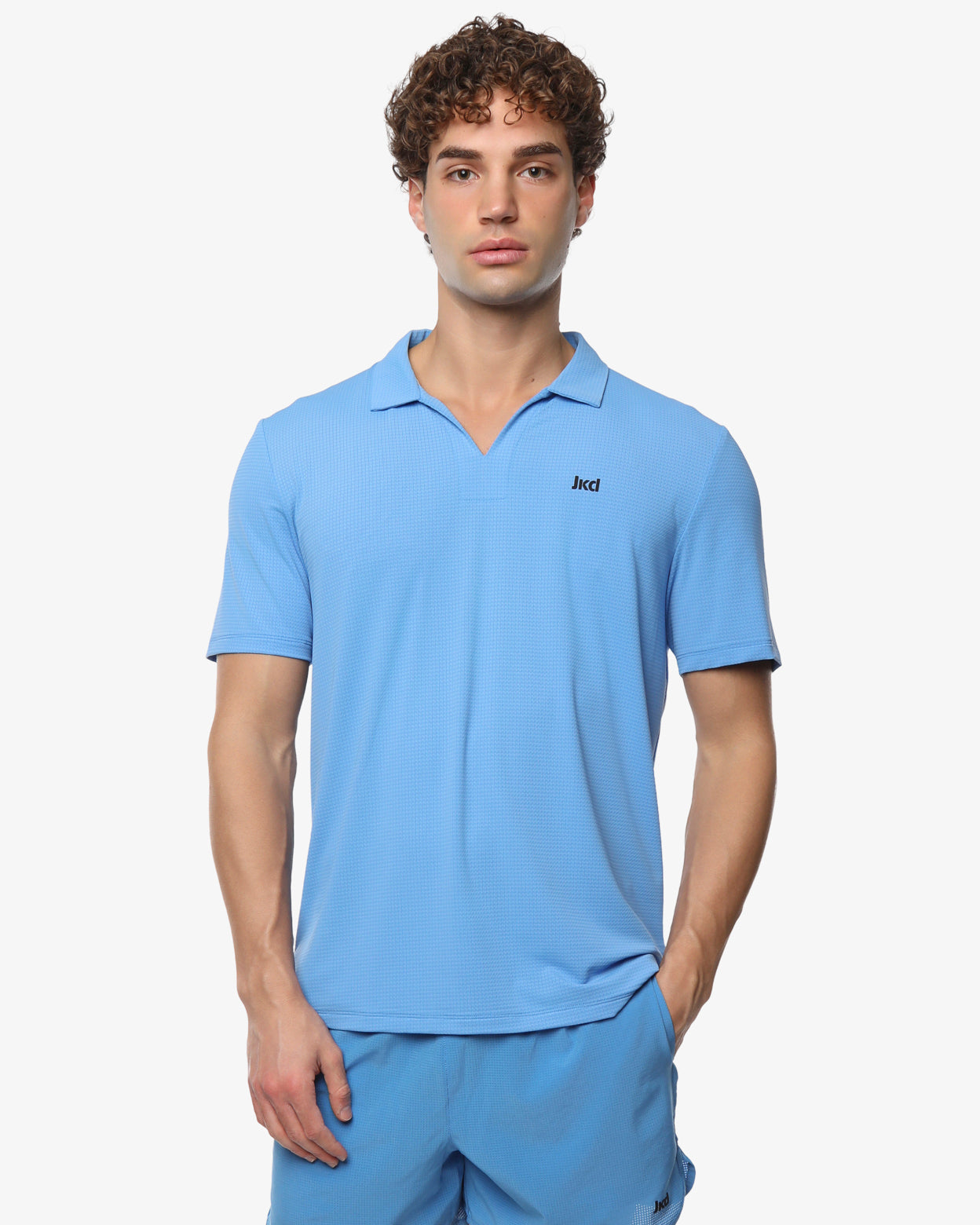 polo-jaked-movement-polo-scollo-v-tessuto-tecnico-uomo image 7