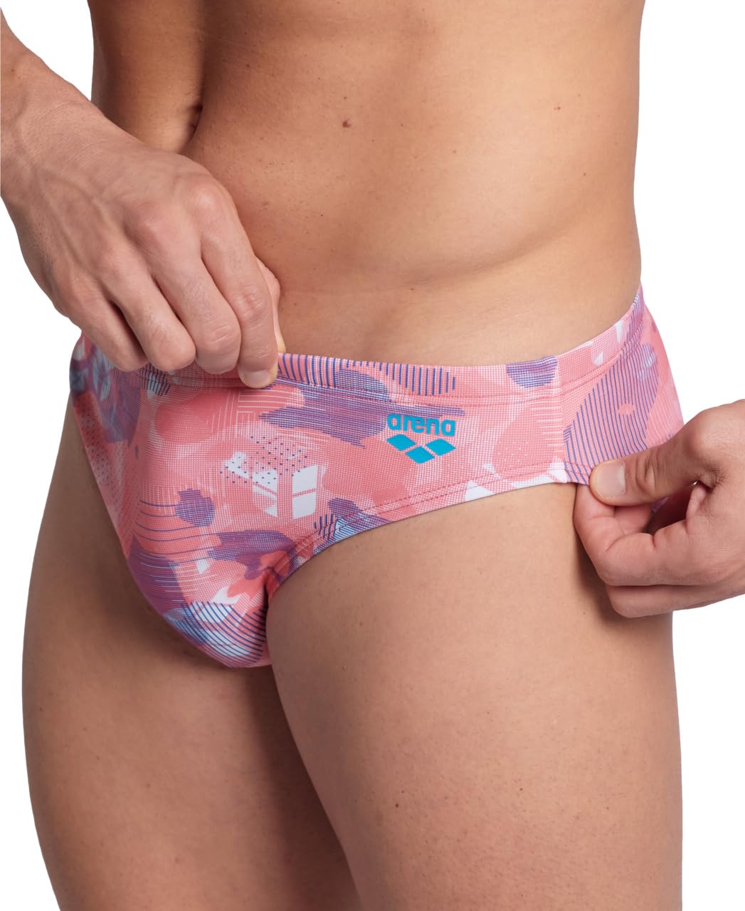 arena-shattered-glass-maxlife-brief-costume-da-bagno-uomo-slip-in-maxlife image 4