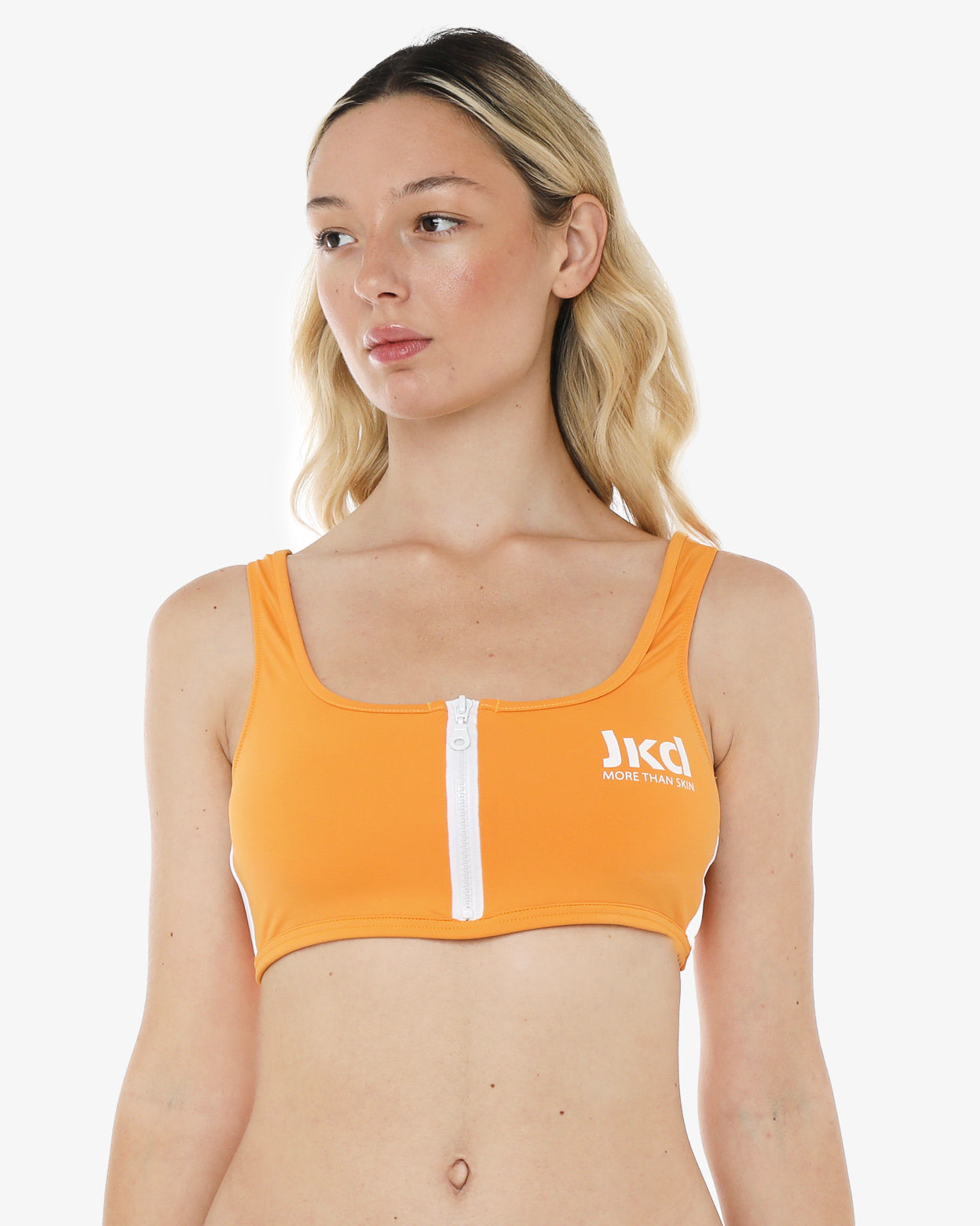 jaked-bra-core-top-da-bagno-donna-reggiseno-sportivo-con-zip-frontale image 6