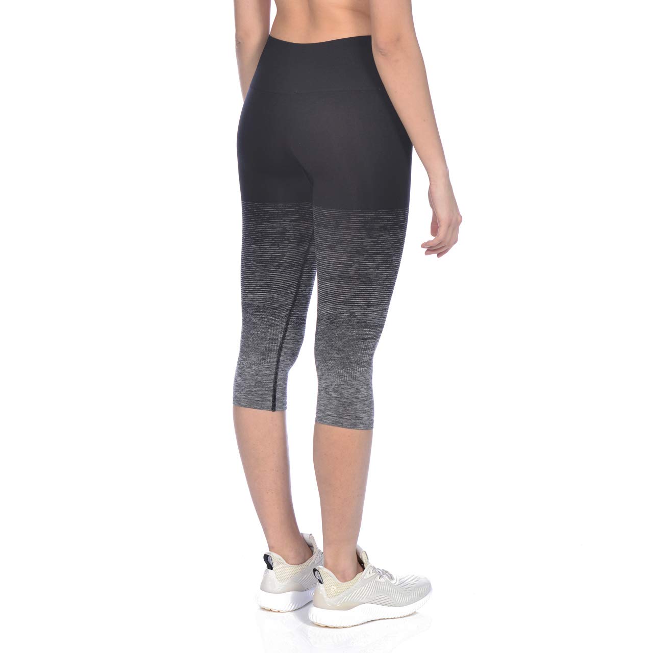 arena-w-seamless-3-4-tight-leggings-3-4-senza-cuciture-donna-nero image 5