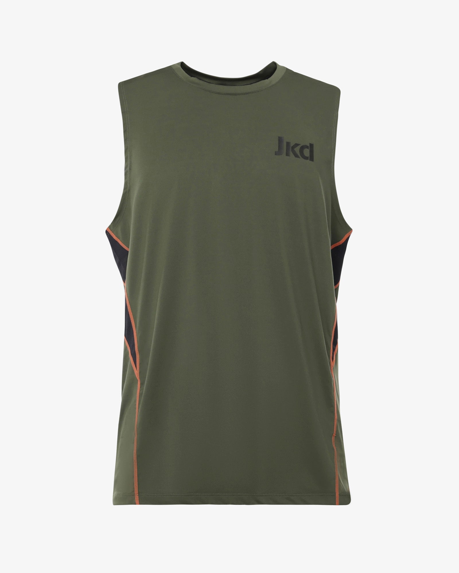 canotta-activewear-numb3rs-jaked-t-shirt-senza-maniche-con-inserti-in-microrete image 5