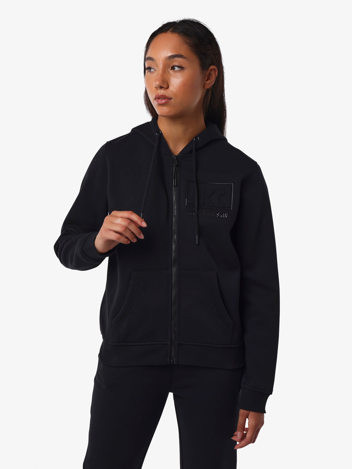jaked-felpa-steady-fw-full-zip-con-cappuccio-donna-felpa-sportiva-tecnica image 2