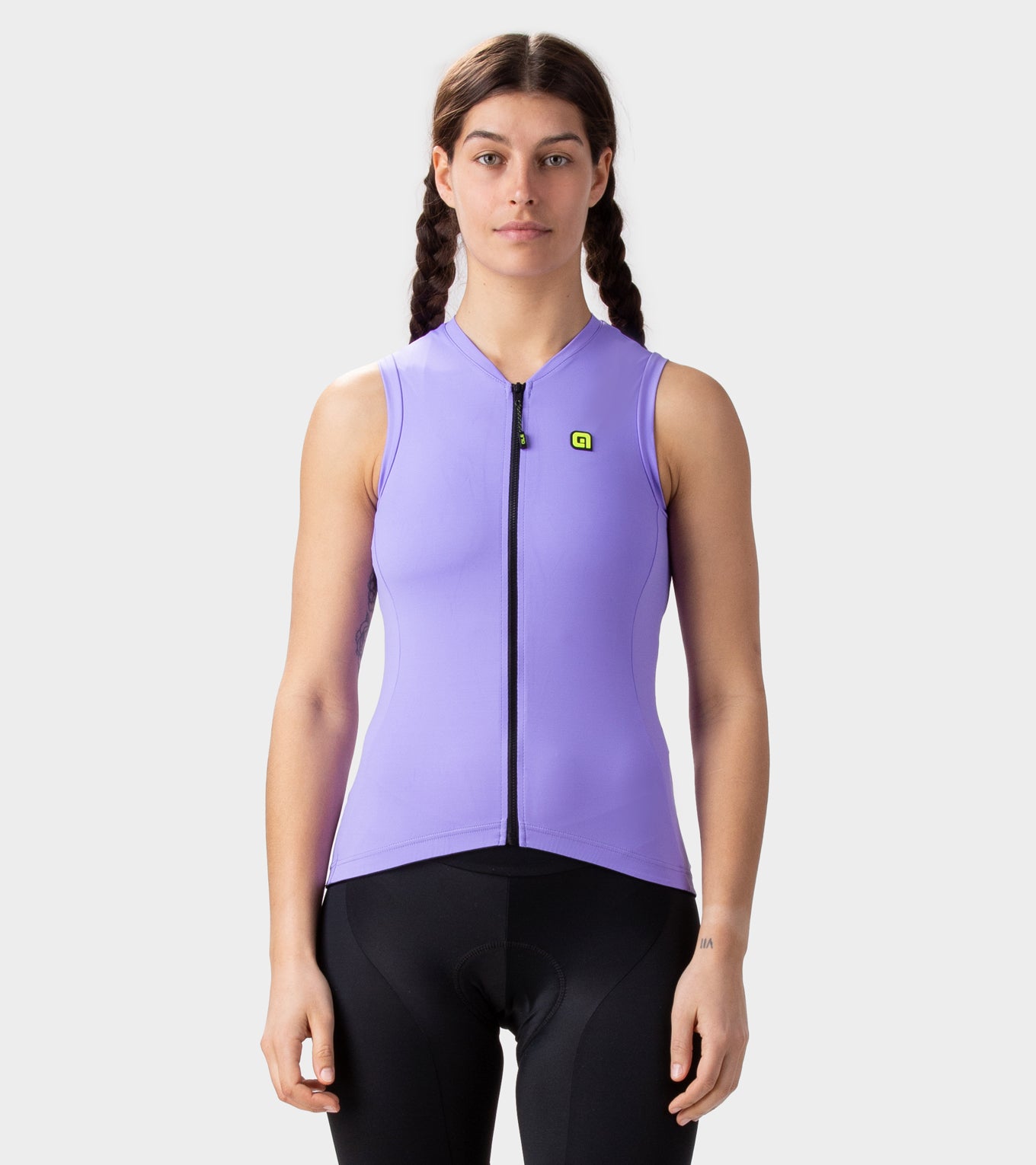 al-cycling-color-block-canotta-donna-maglia-ciclismo-senza-maniche image 1