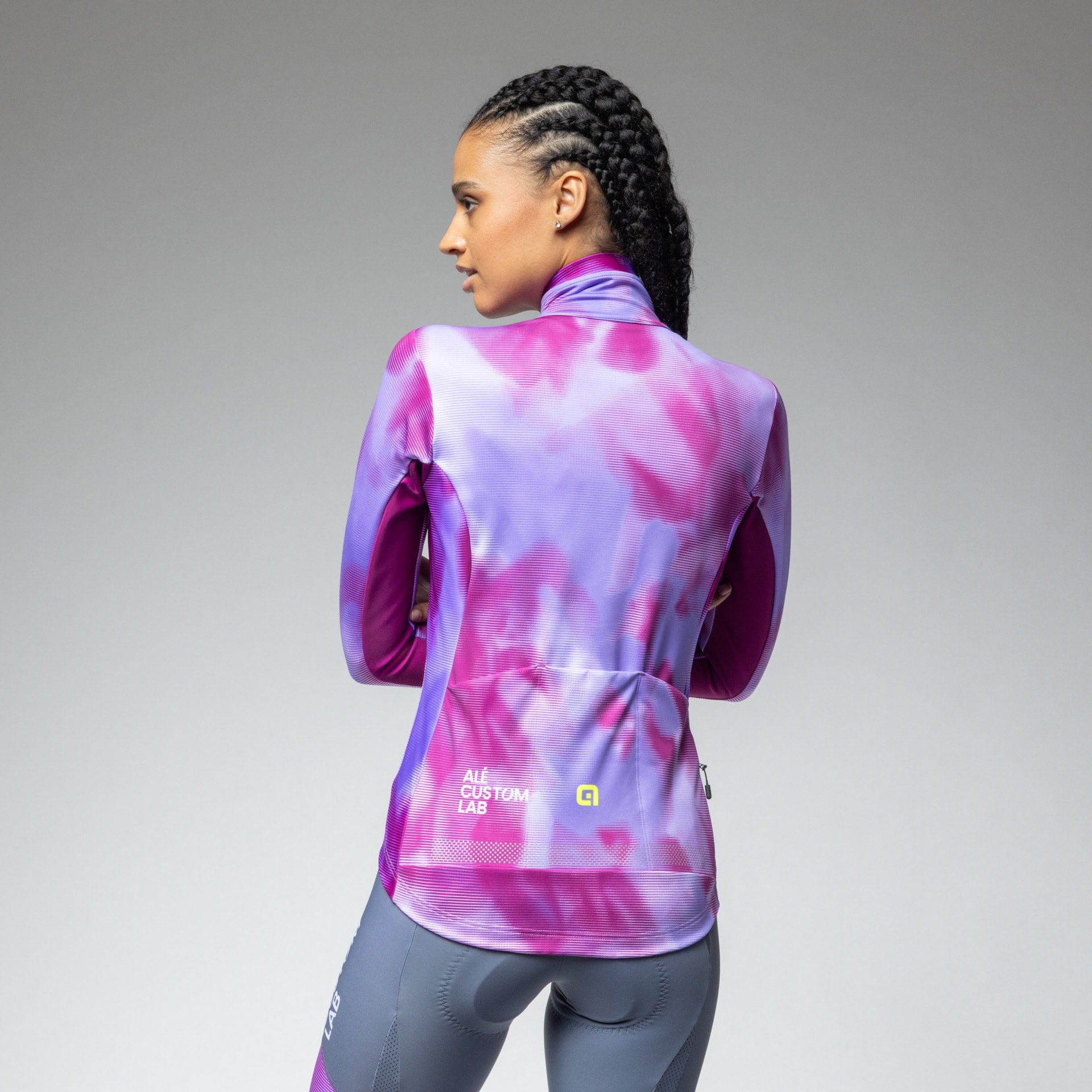 giacca-idrorepellente-donna-al-cycling-event-storm-waves-dwr image 3