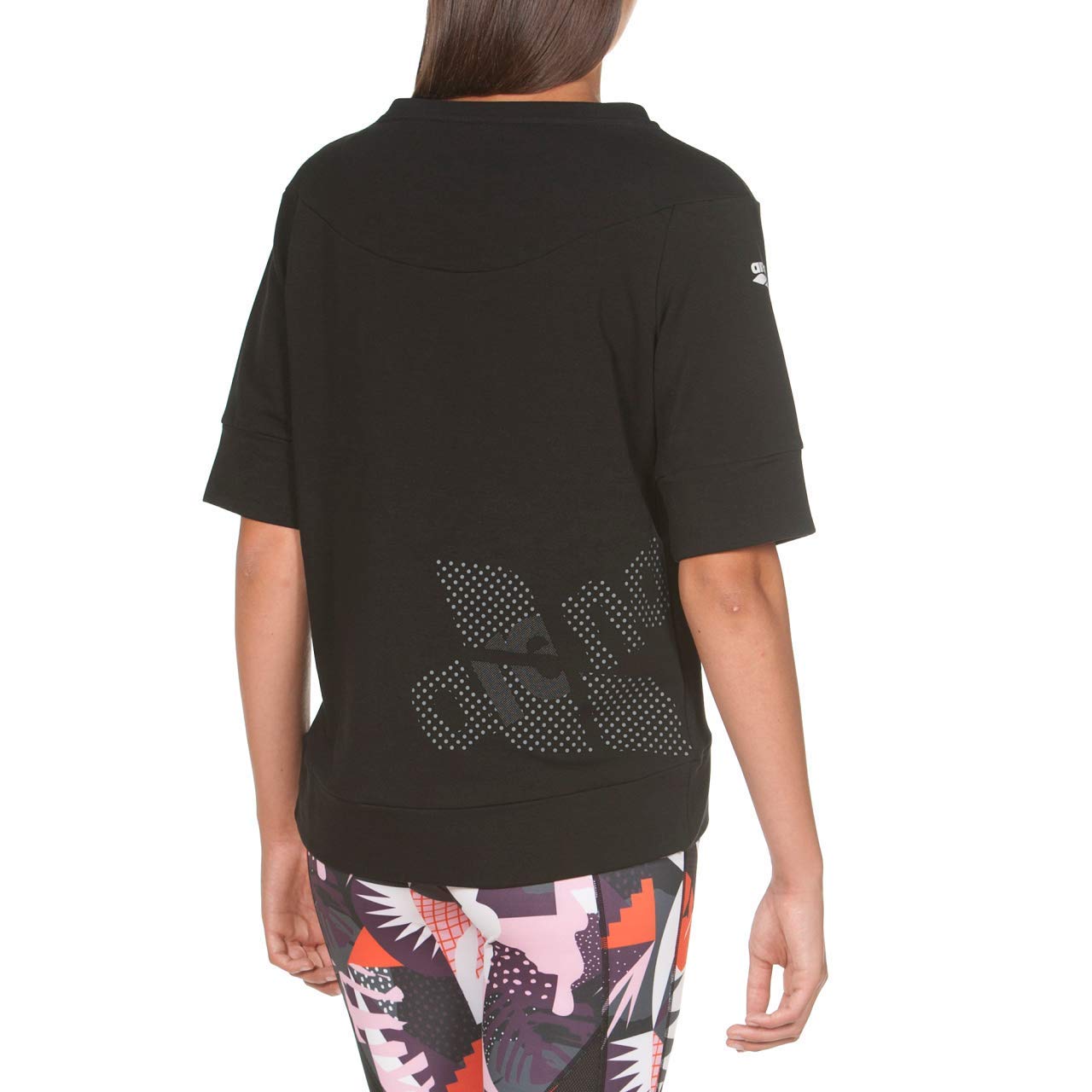 arena-w-gym-s-s-fleece-felpa-donna-taglio-ampio image 5