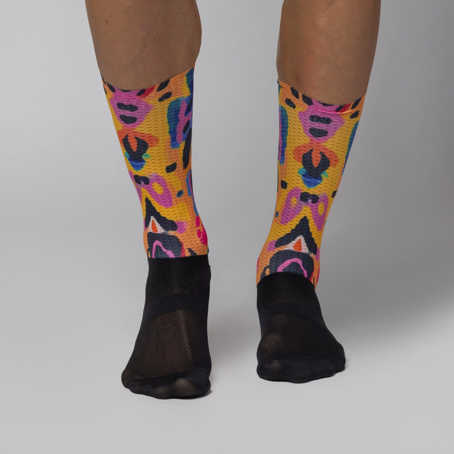 al-cycling-calzini-unisex-tribal-calze-ciclismo-aero-cell-con-stampa-siliconica image 2