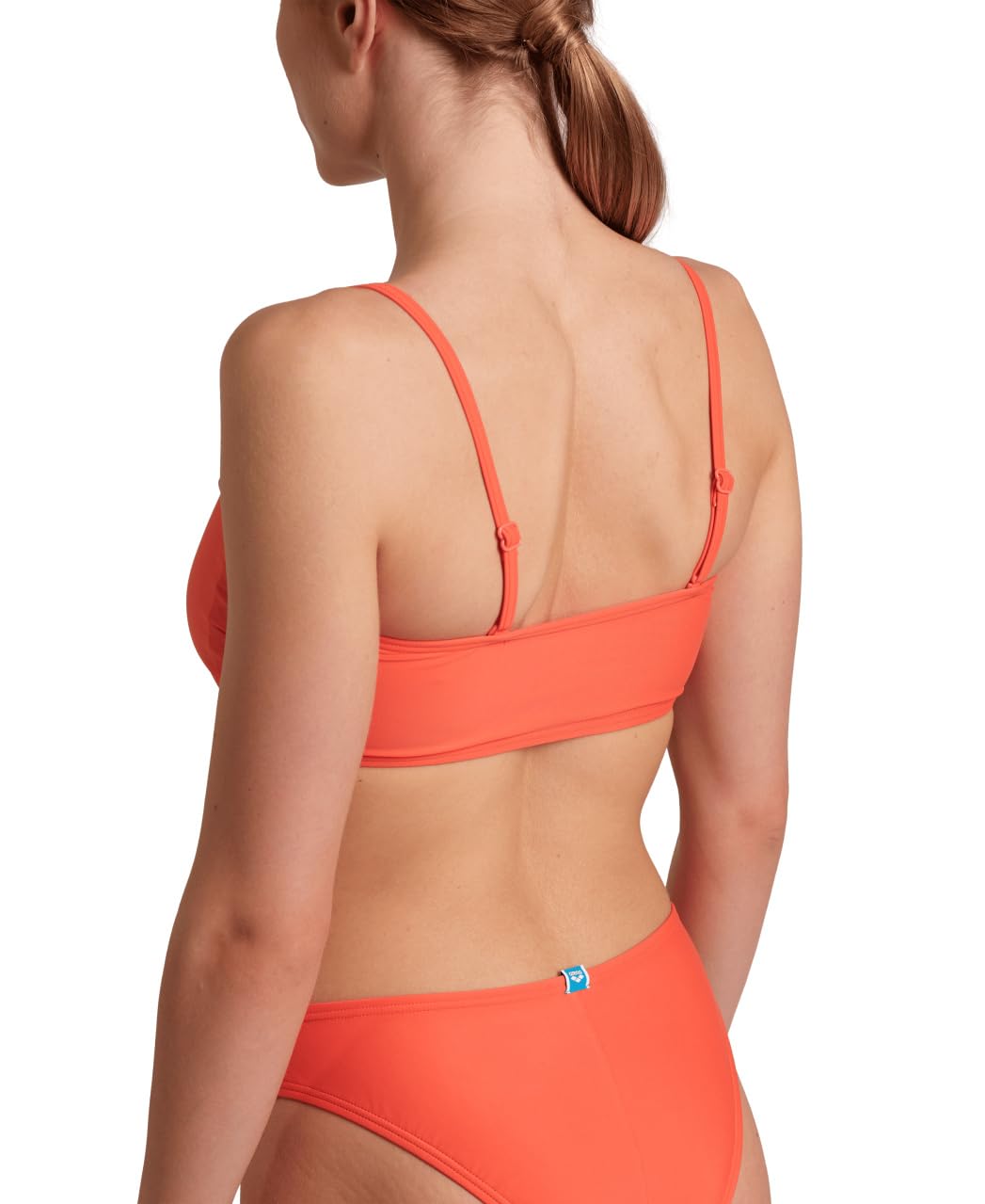 arena-women-s-team-stripe-bikini-bandeau-due-pezzi-donna image 8