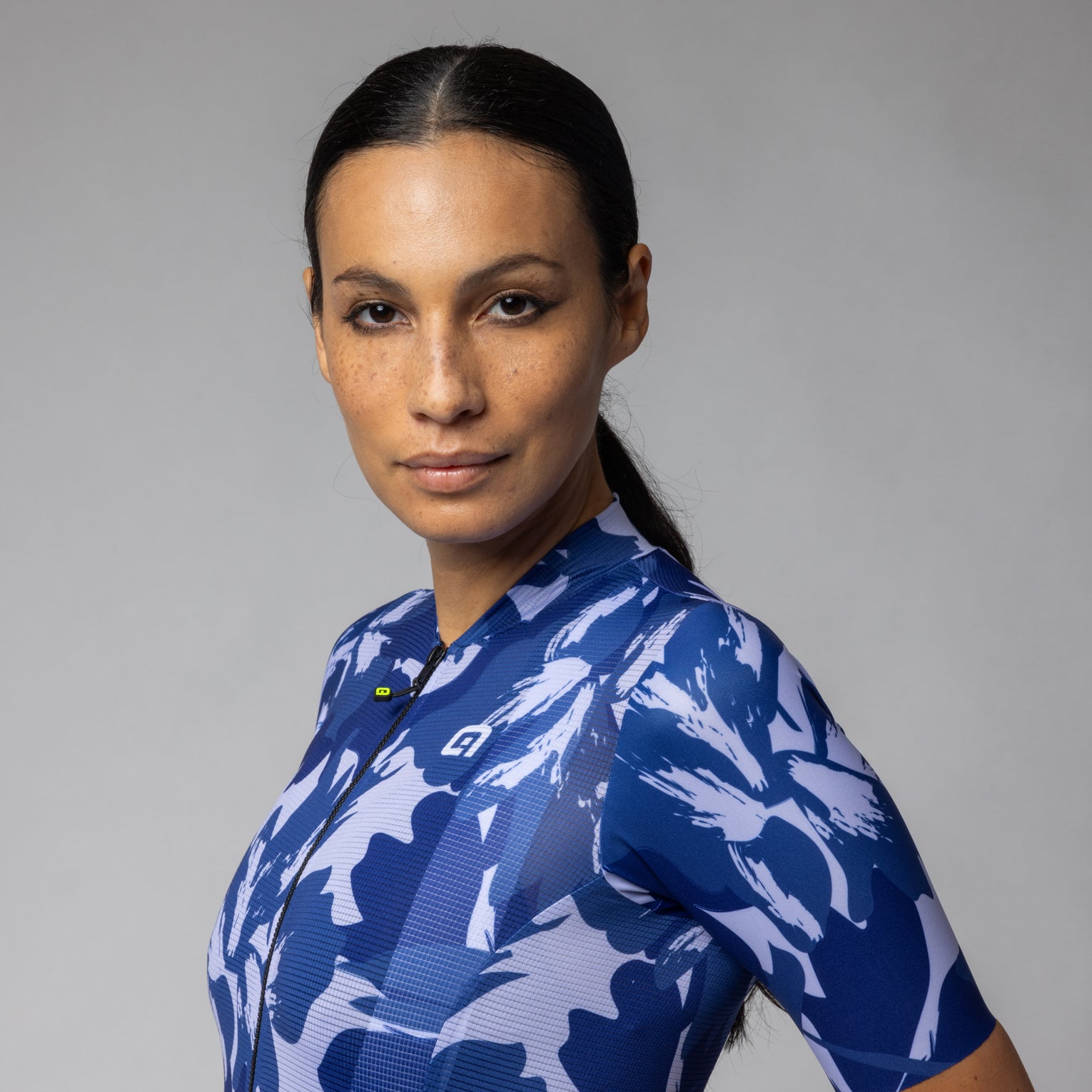 al-cycling-flower-maglia-manica-corta-donna-jersey-estivo-traspirante-con-stampa image 4