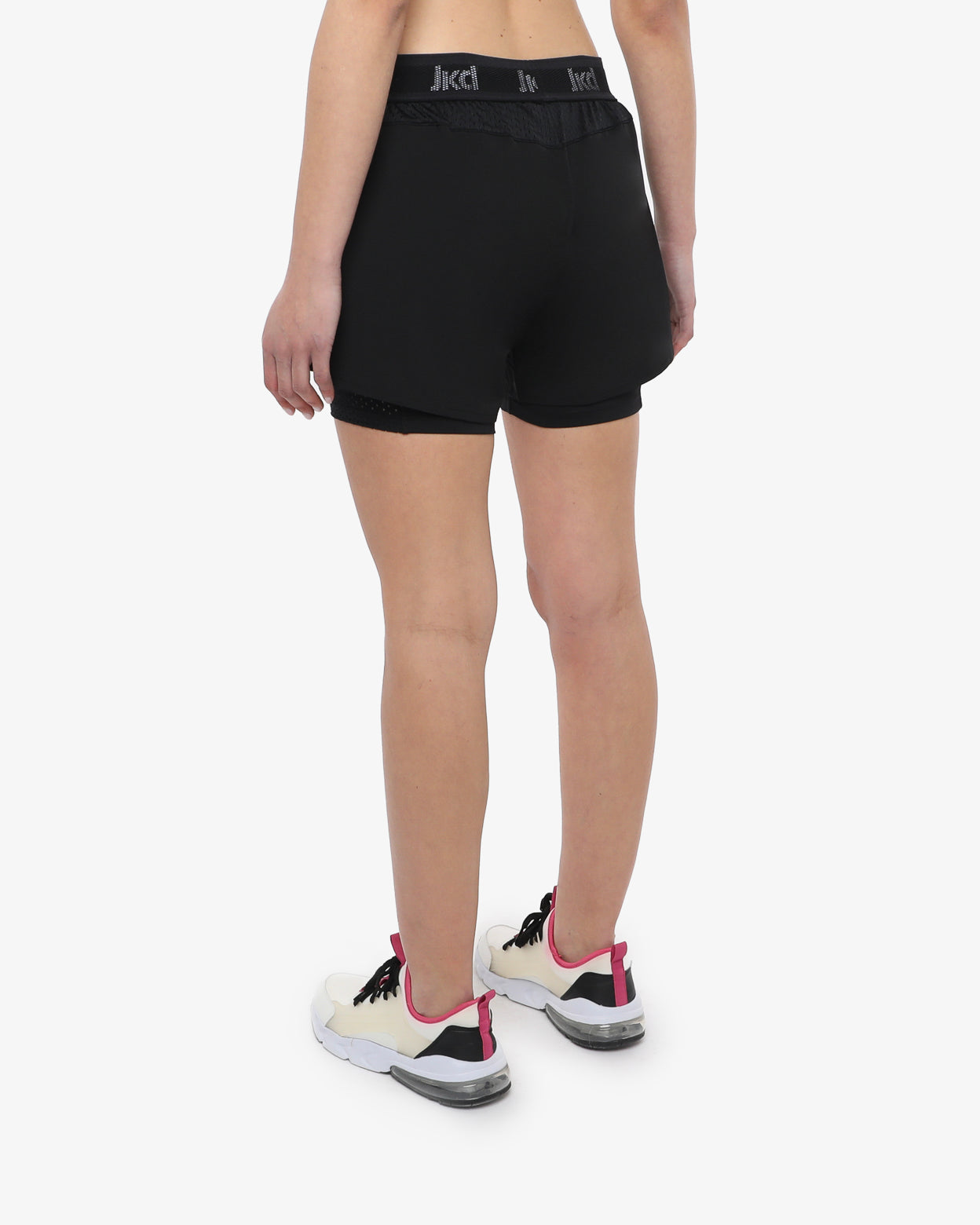 jaked-shorts-2-in-1-silhouette-donna-pantaloncini-sportivi-traspiranti-per-fitne image 3