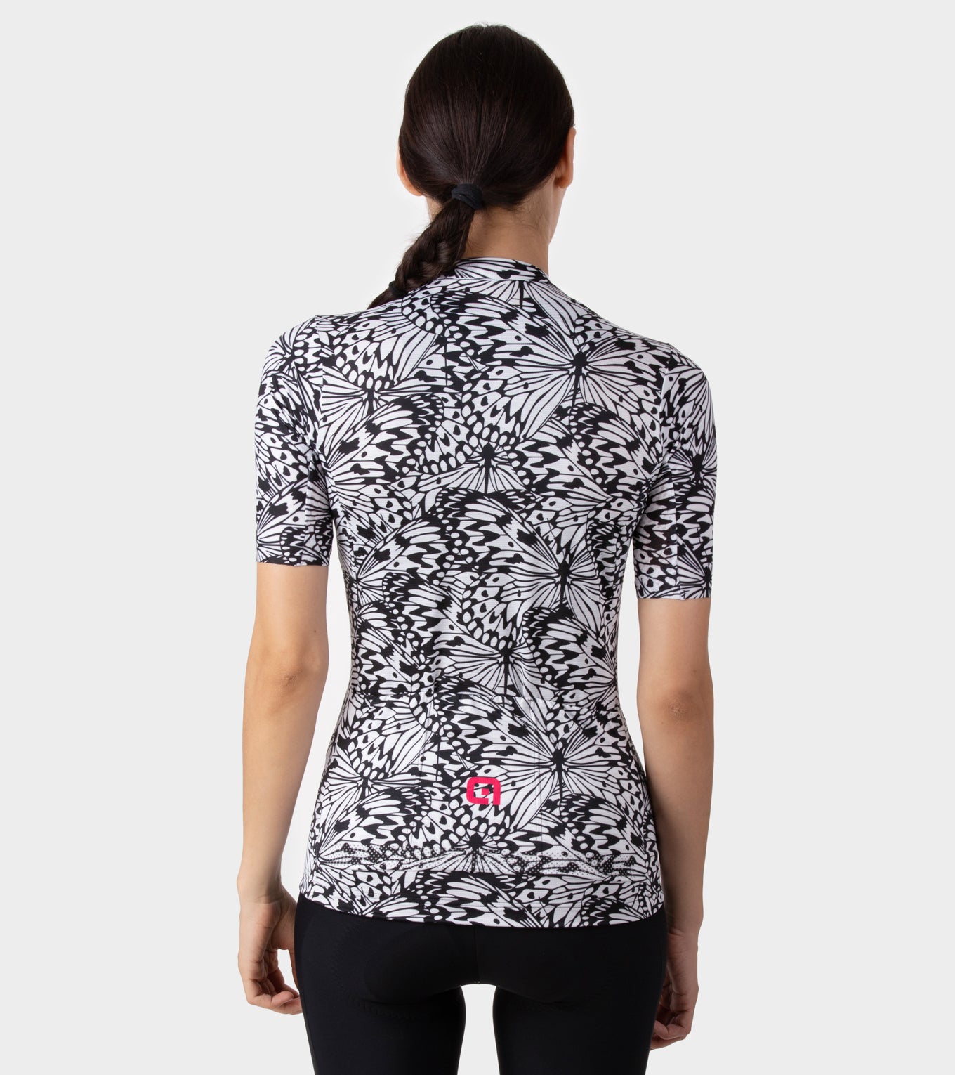 al-cycling-maglia-manica-corta-donna-papillon-maglia-ciclismo-stile-e-traspirabi image 7