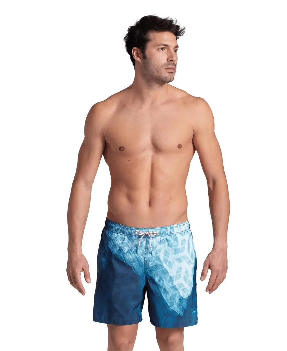 arena-men-s-water-prints-beach-boxer-pantaloncino-da-spiaggia-uomo image 1