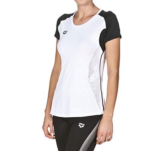 arena-w-run-s-s-panel-maglia-donna-t-shirt-running-traspirante image 6