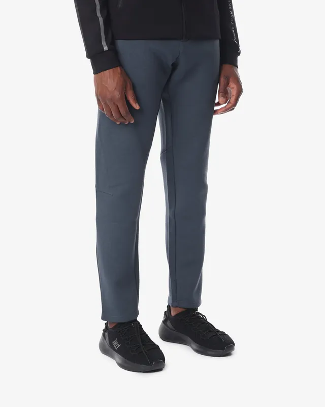 jaked-pantalone-felpa-sportswear-match-pantaloni-uomo-in-tessuto-effetto-neopren image 1
