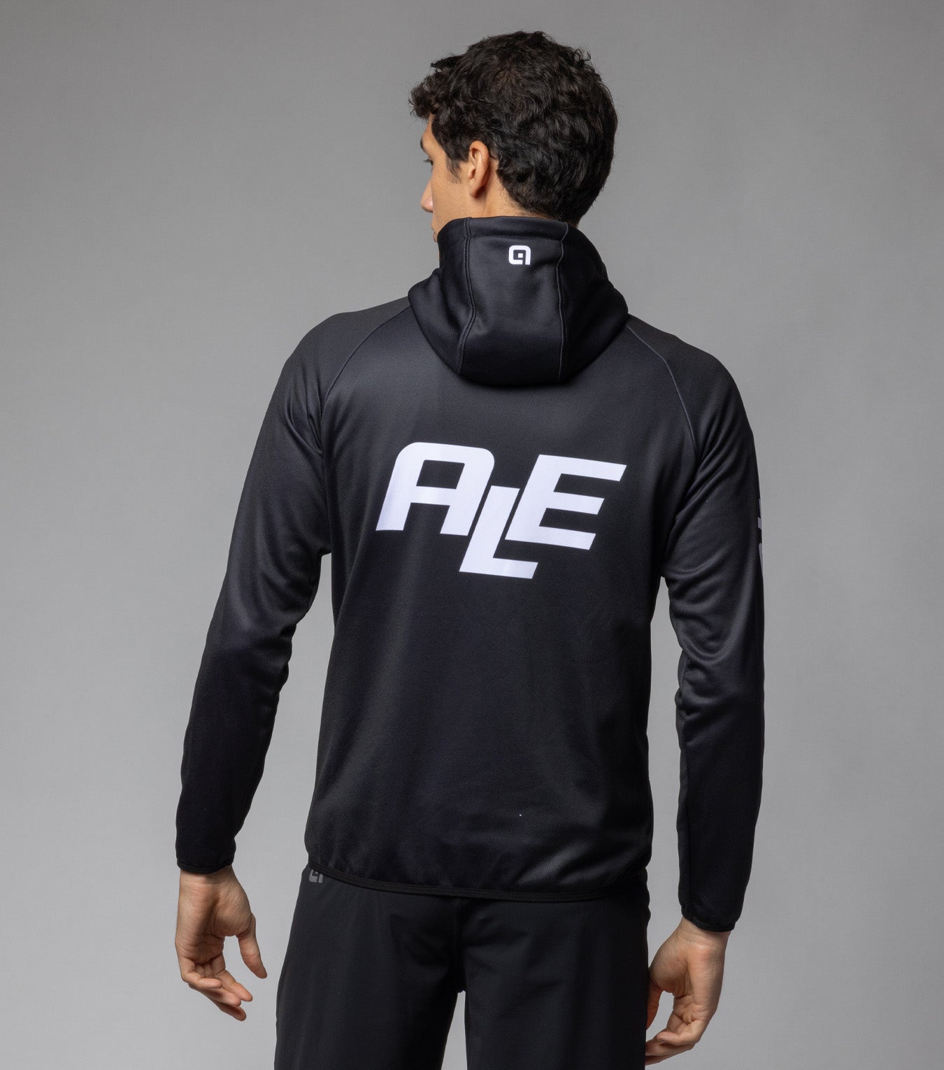 al-cycling-felpa-uomo-logo-full-zip-con-cappuccio-e-stampa-maxi-logo image 7