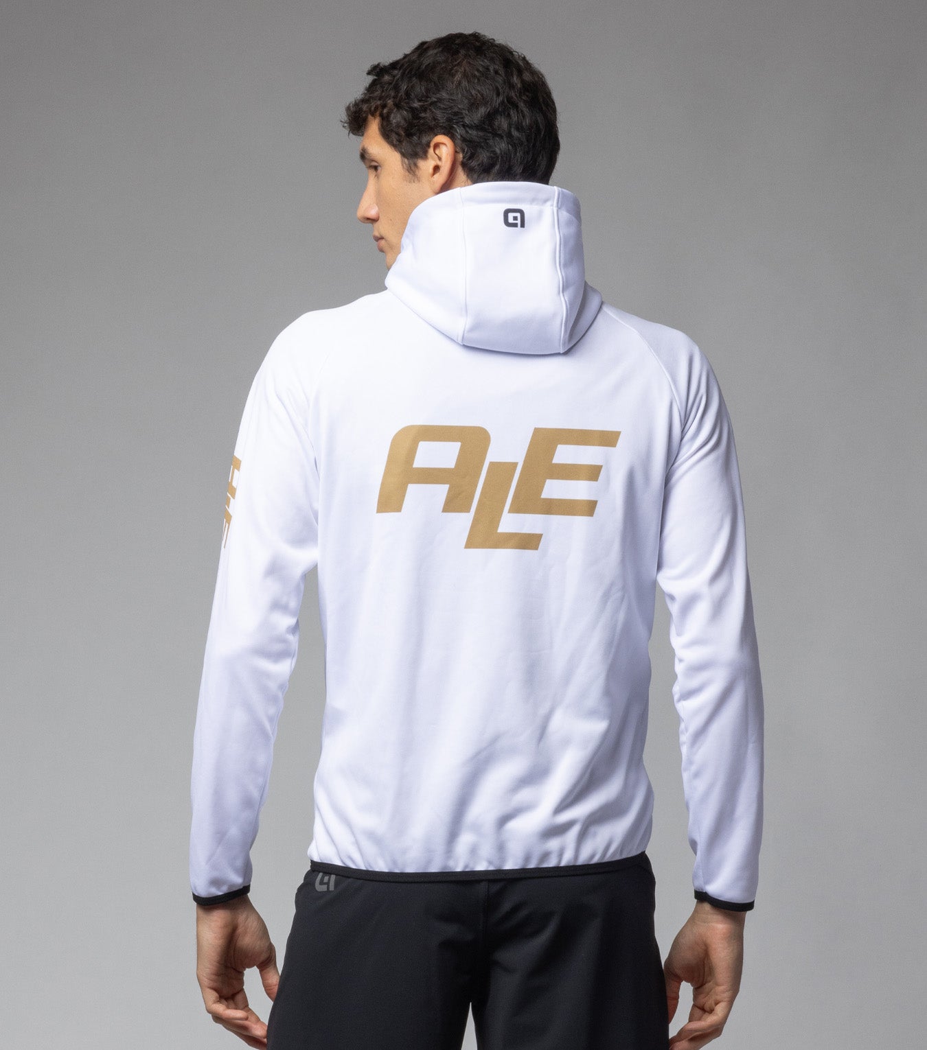 al-cycling-felpa-uomo-logo-full-zip-con-cappuccio-e-stampa-maxi-logo image 2