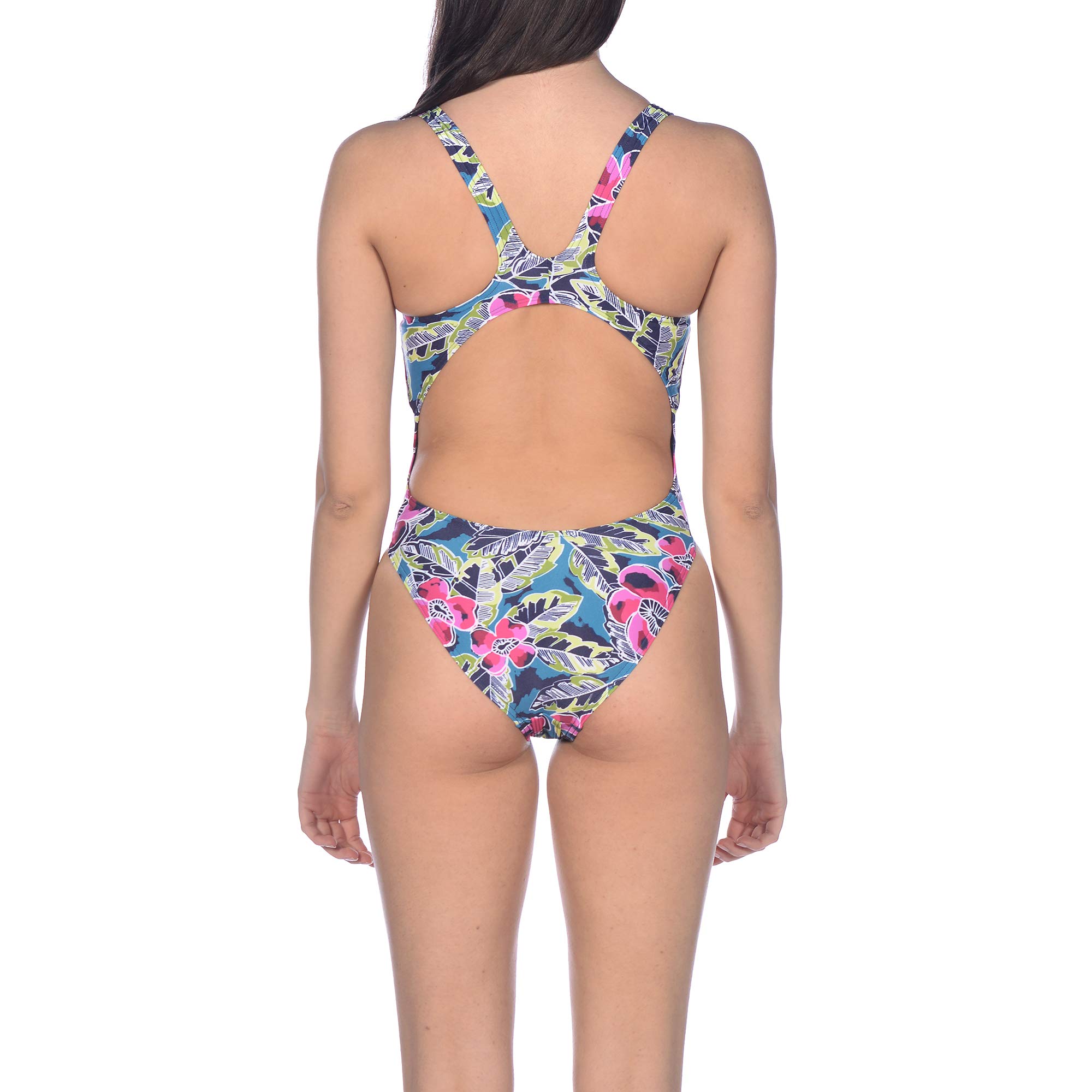 arena-tropical-sketch-costume-sportivo-donna-multicolore image 6