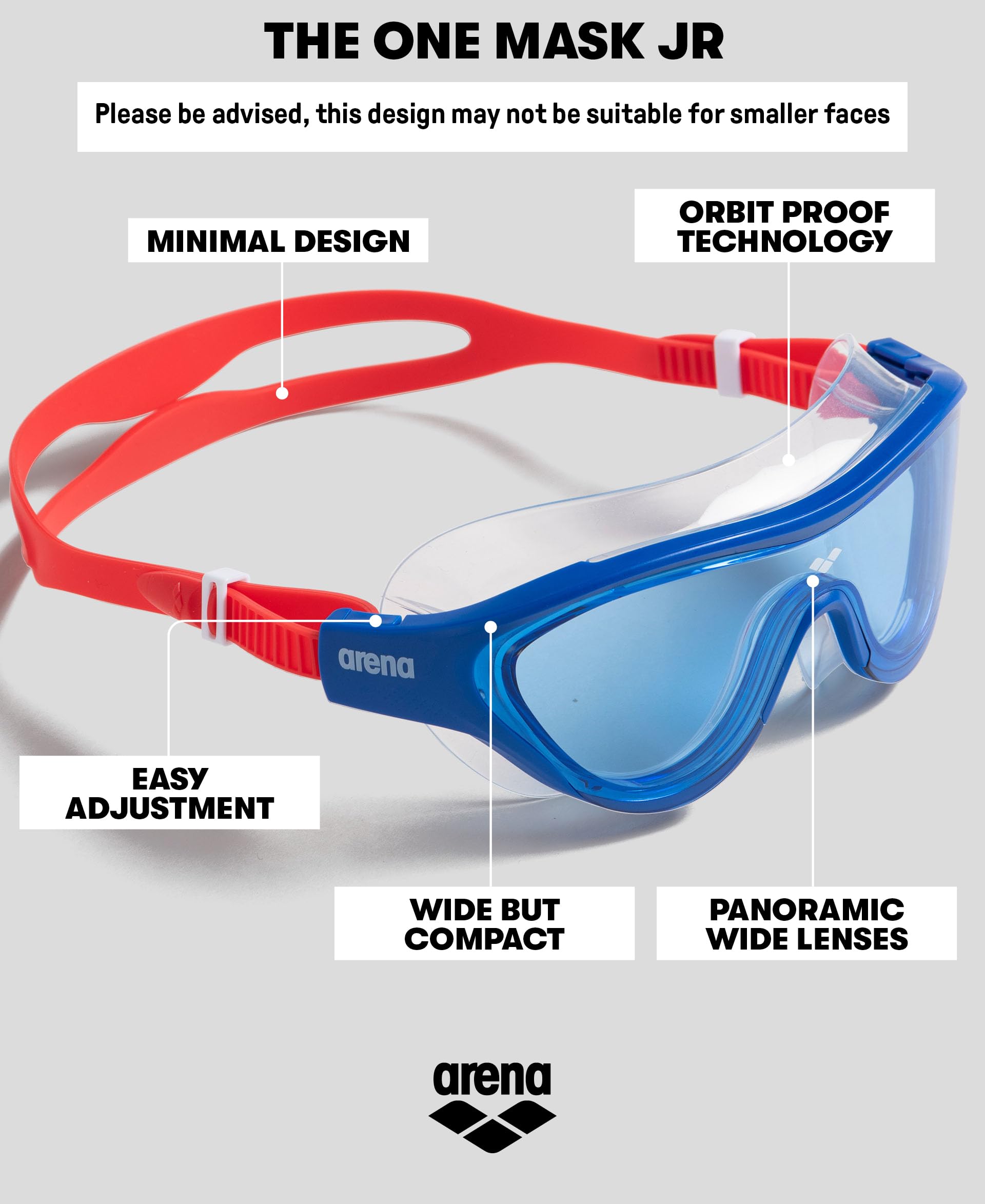 arena-the-one-mask-junior-occhialini-nuoto-bambini image 2