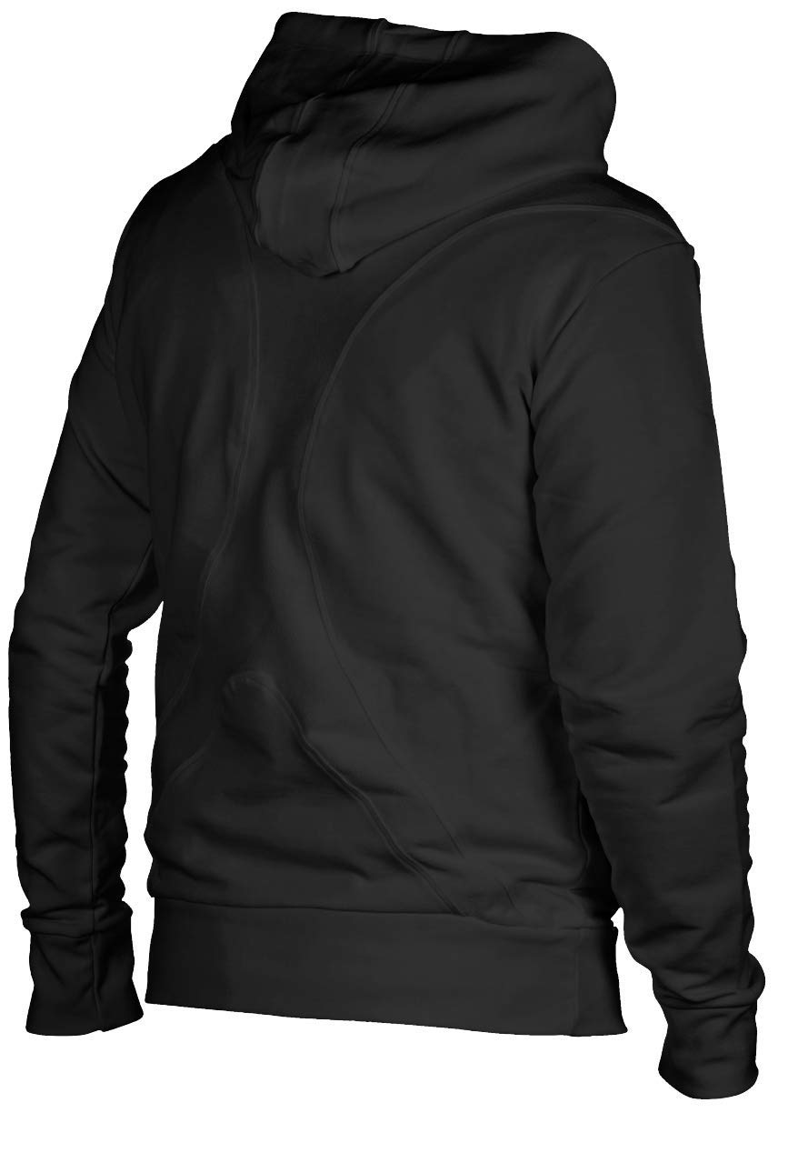 arena-m-gym-hoodie-felpa-con-cappuccio-uomo image 3