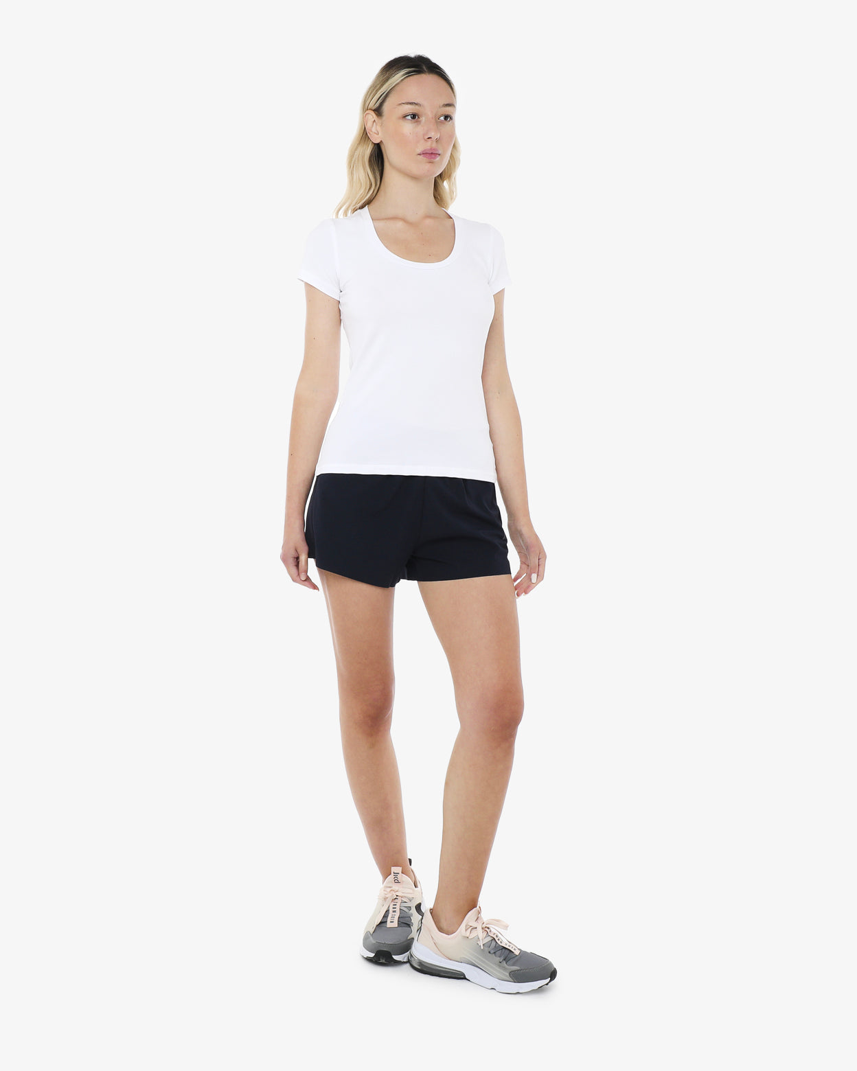shorts-jaked-beat-evo-sportswear-in-tessuto-stretch-con-taschino-zip-donna image 7