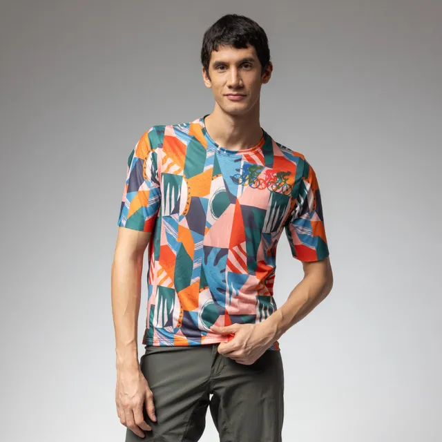 al-cycling-short-sleeve-jersey-unisex-savana-maglia-da-trail image 1