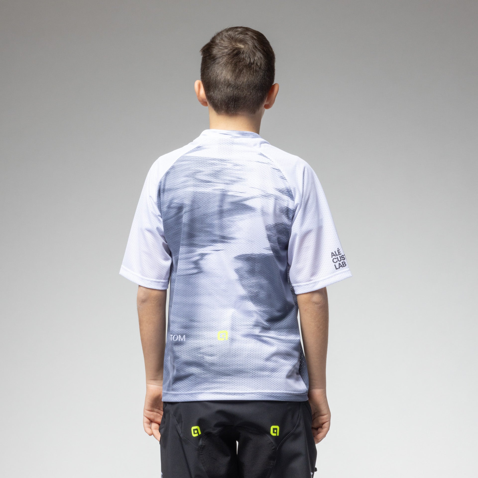 al-cycling-maglia-manica-corta-bambino-tessuto-antiabrasivo-leggera-e-traspirant image 3
