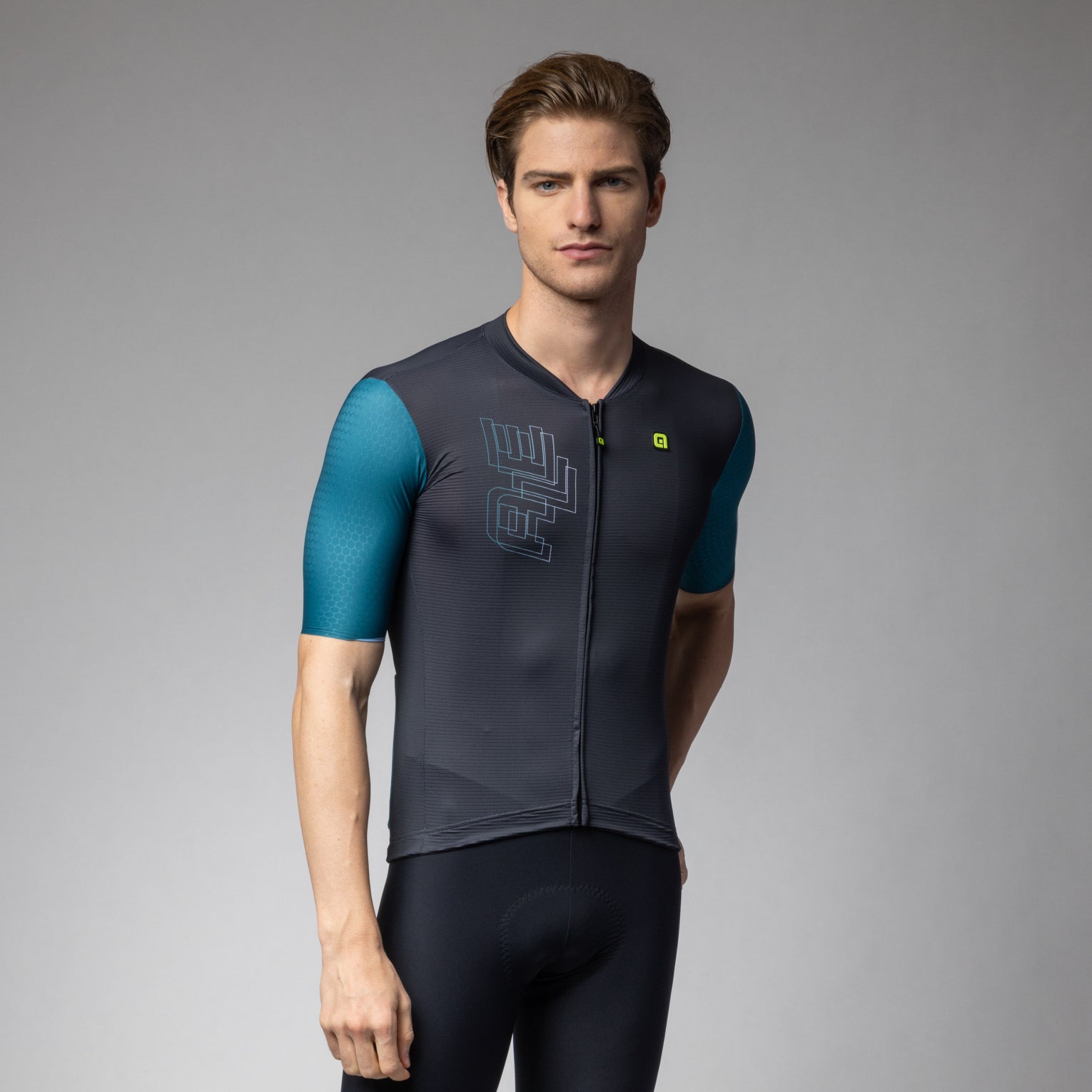 al-cycling-maglia-manica-corta-uomo-follow-me-maglietta-ciclismo-traspirante image 1