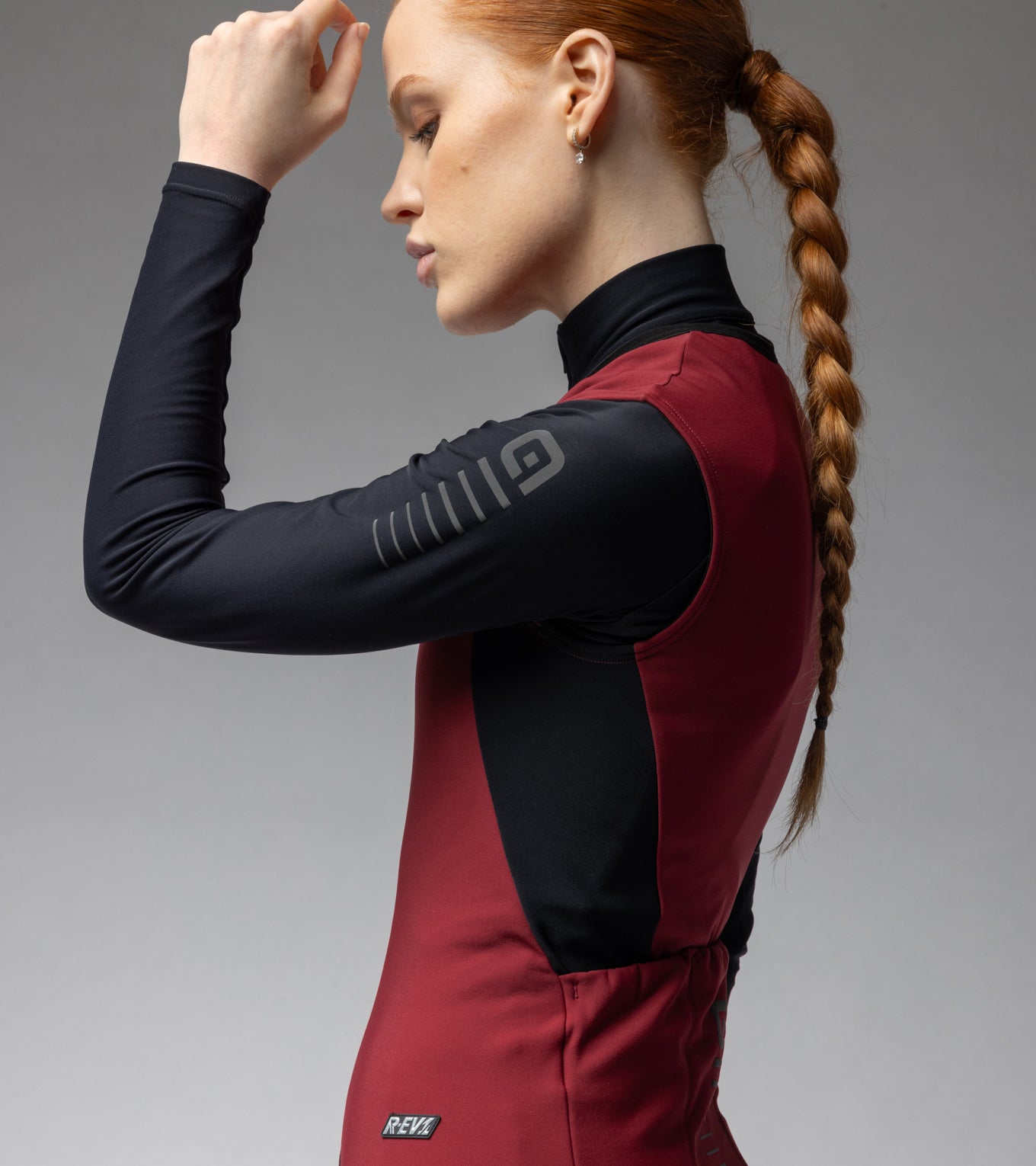 al-cycling-gilet-donna-thermo-smanicato-termico-multi-funzione image 3