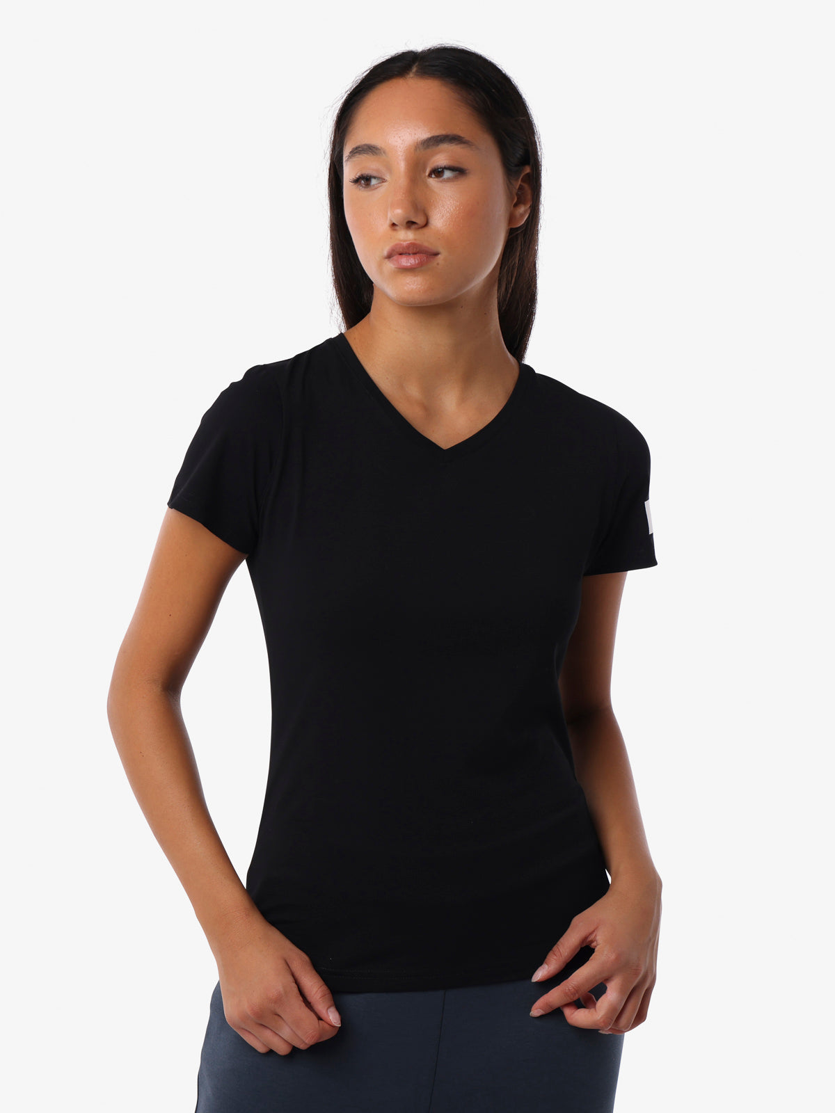 t-shirt-jaked-sportswear-icon-a-manica-corta-girocollo-aderente-in-cotone-con-st image 5