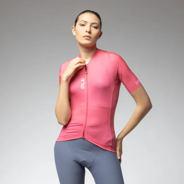 maglia-a-manica-corta-al-cycling-color-block-donna image 1