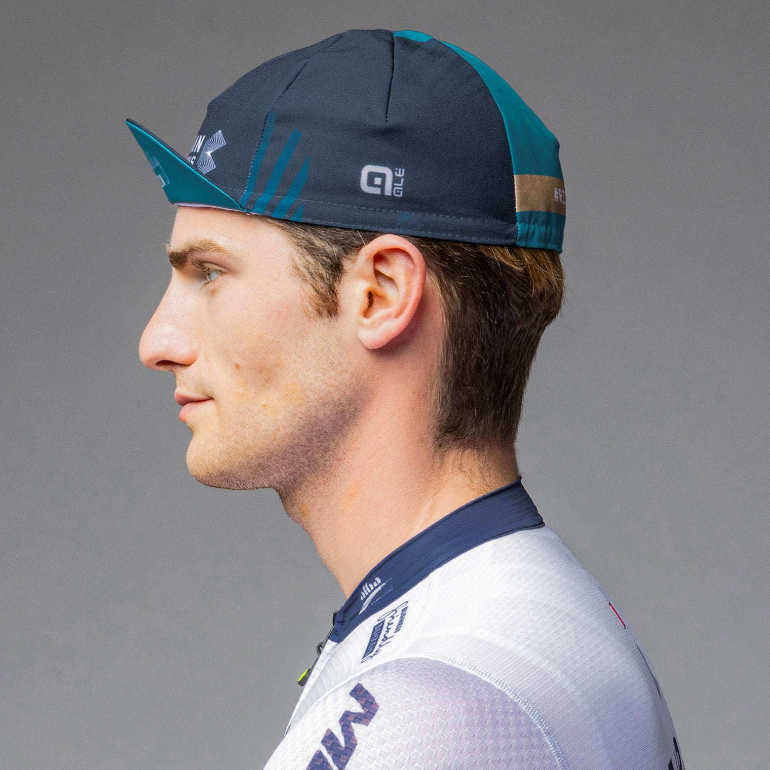 cappellino-unisex-al-cycling-bahrain-victorious-protezione-solare image 4