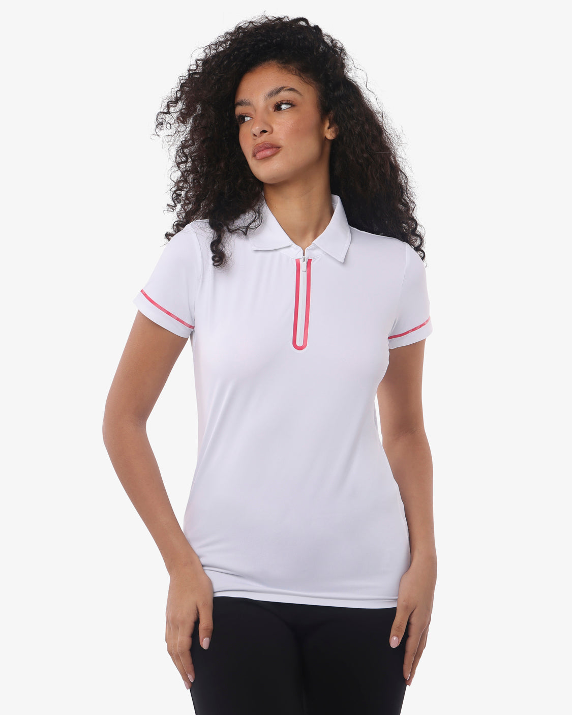 jaked-polo-zip-activewear-hydra-donna-polo-mezza-manica-in-tessuto-ultralight-co image 1
