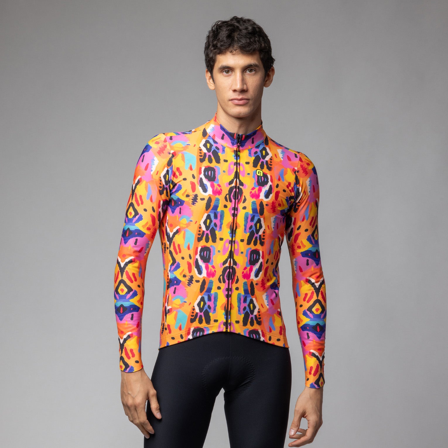 al-cycling-maglia-manica-lunga-tribal-uomo-maglia-ciclismo-invernale-micro-soft image 1
