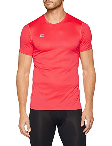 arena-run-maglia-a-maniche-corte-in-mesh-uomo-t-shirt-sportiva-traspirante image 4