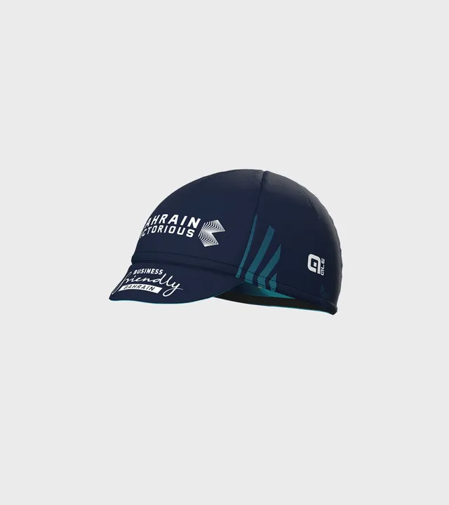 cappellino-unisex-al-cycling-bahrain-victorious-protezione-solare image 1