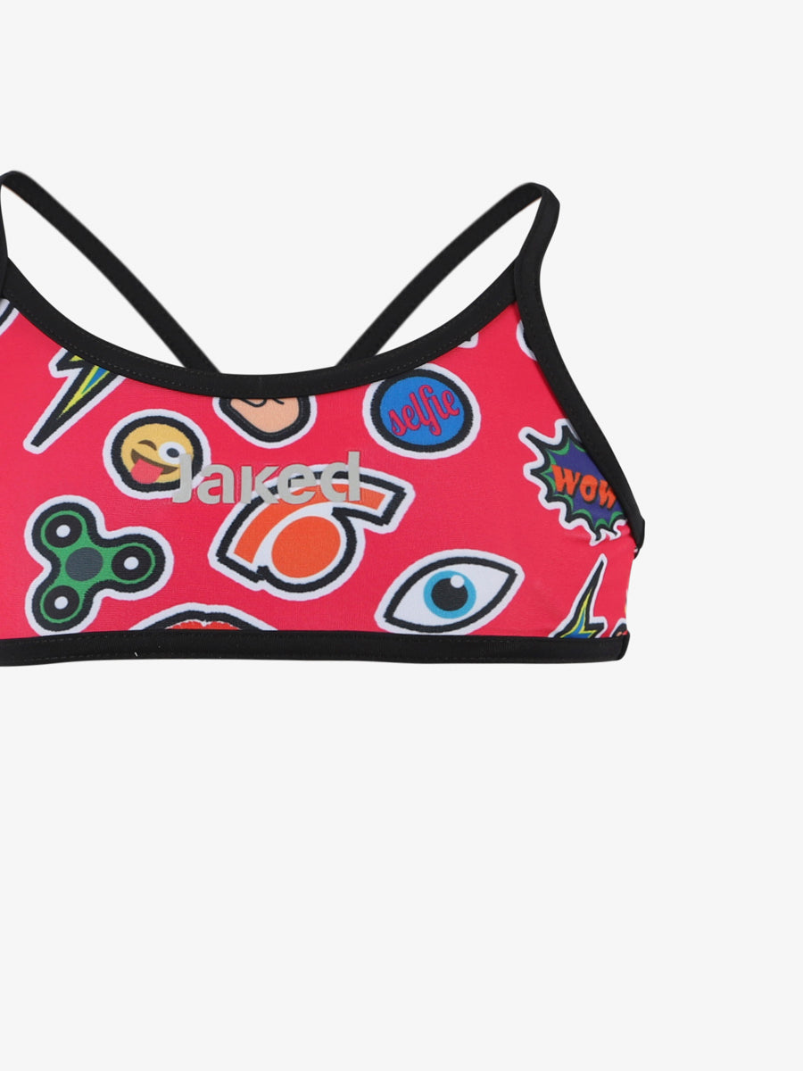jaked-millenials-costume-da-piscina-intero-bambini-con-design-vivace image 6