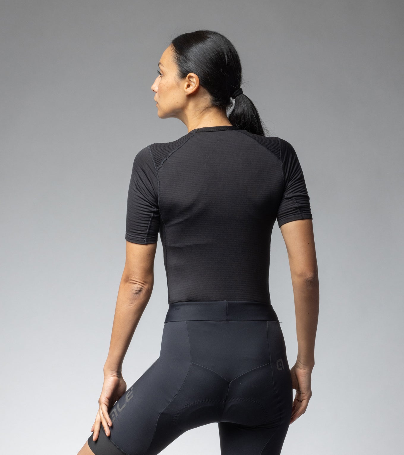 al-cycling-sottomaglia-manica-corta-donna-grid-intimo-tecnico-in-polartec-power- image 2