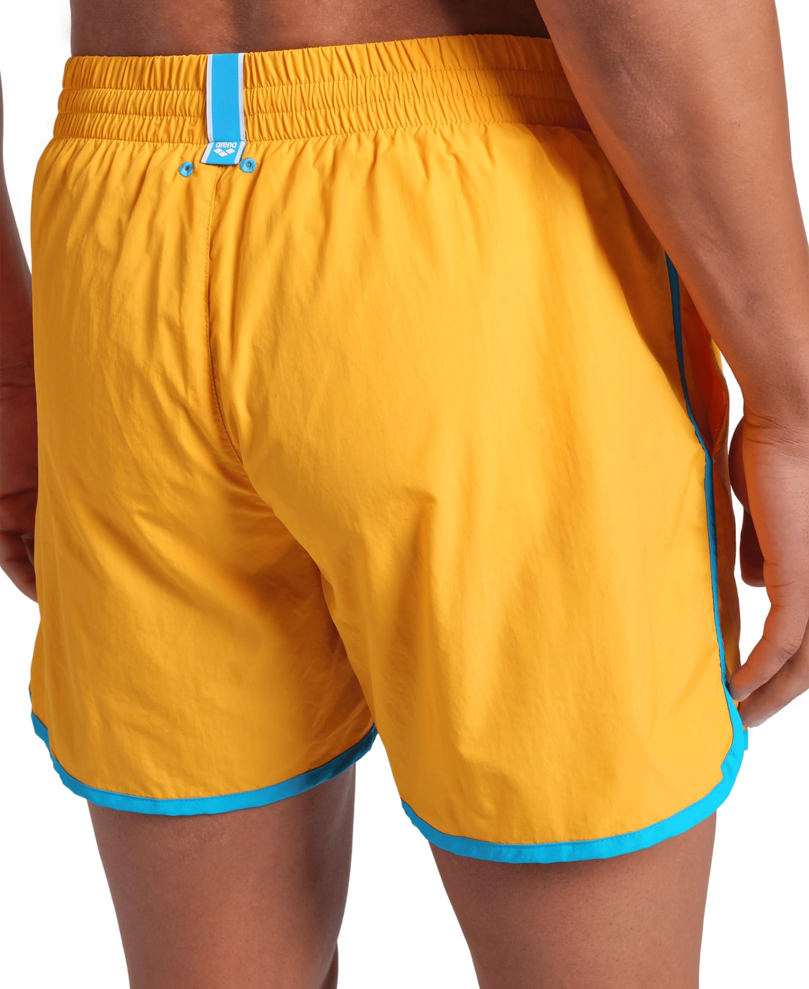 arena-big-logo-borders-pantaloncino-mare-uomo-3xl-nero-sage-560-black-sage image 7
