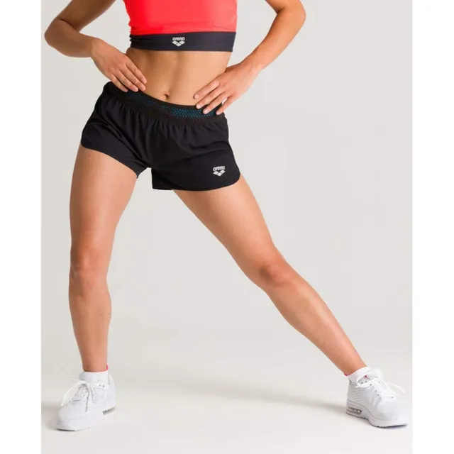 arena-damen-lauf-shorts-side-vents-pantaloncini-da-running-donna-con-tasche-e-sl image 1