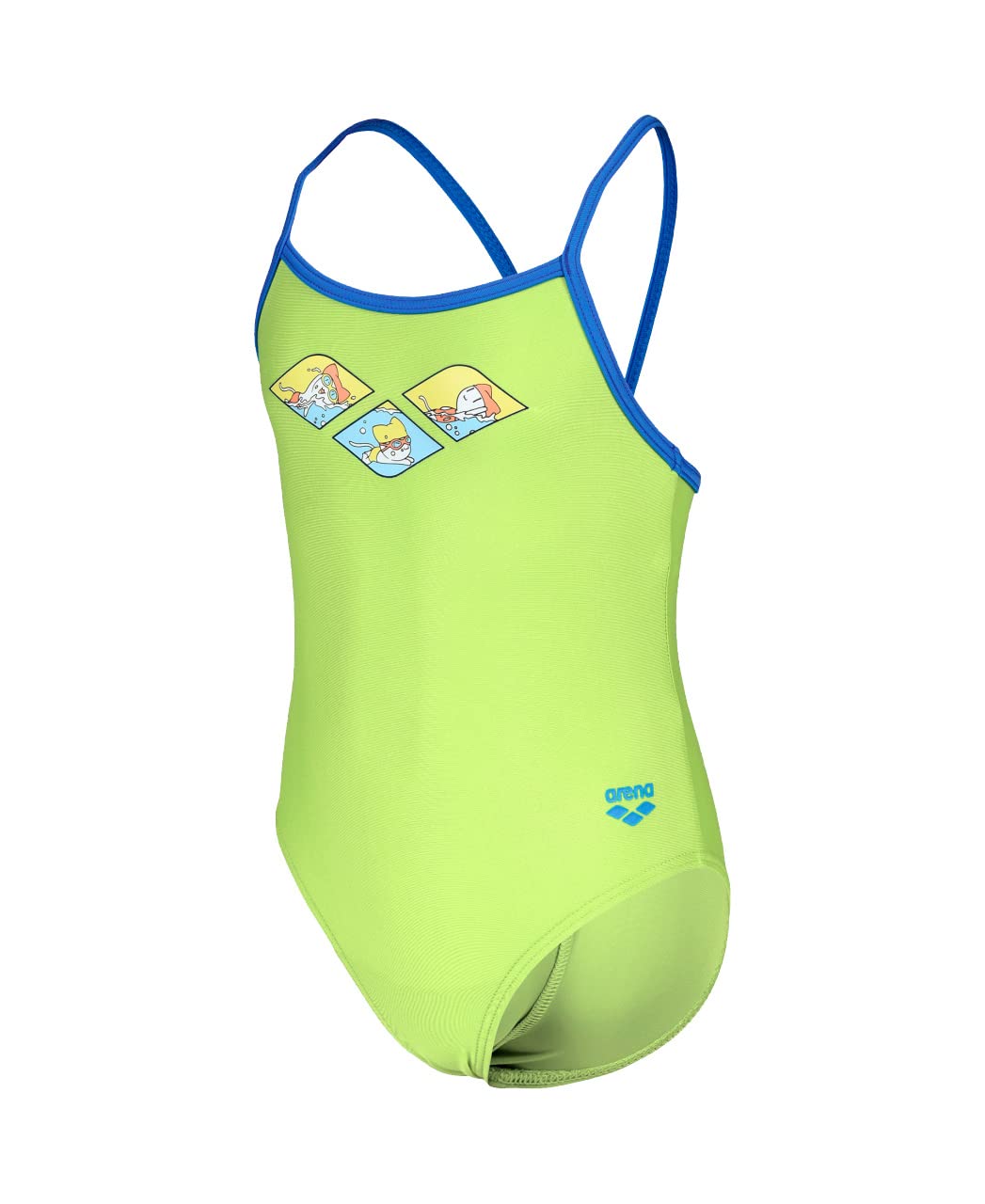 arena-ba-ador-1p-training-kids-girl-one-piece-turquoise image 1