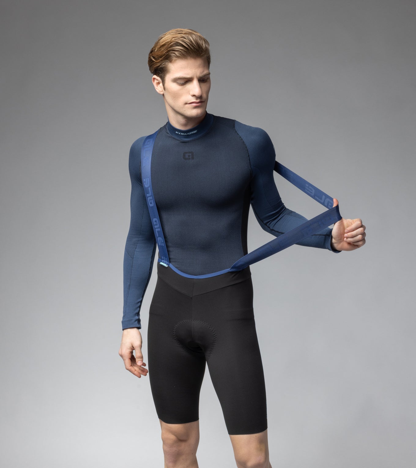al-cycling-k-master-pantaloncino-con-bretelle-idrorepellente-uomo-bibshort-inver image 1