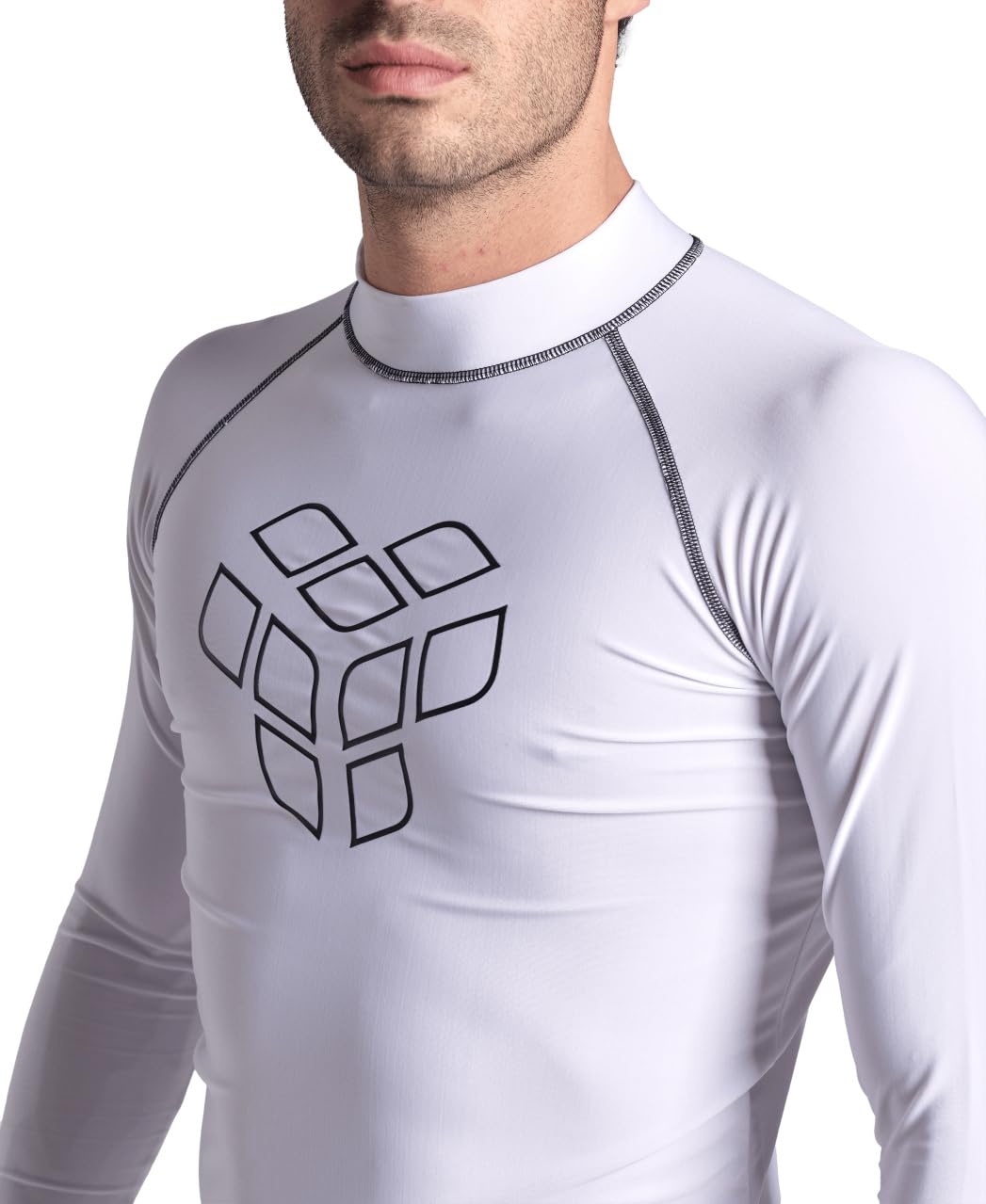 arena-men-s-rash-vest-l-s-graphic-rash-guard-uomo image 4