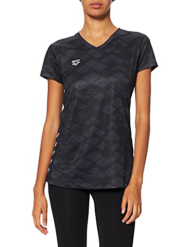 arena-w-run-s-s-mesh-solid-maglietta-running-a-maniche-corte-donna-2 image 7
