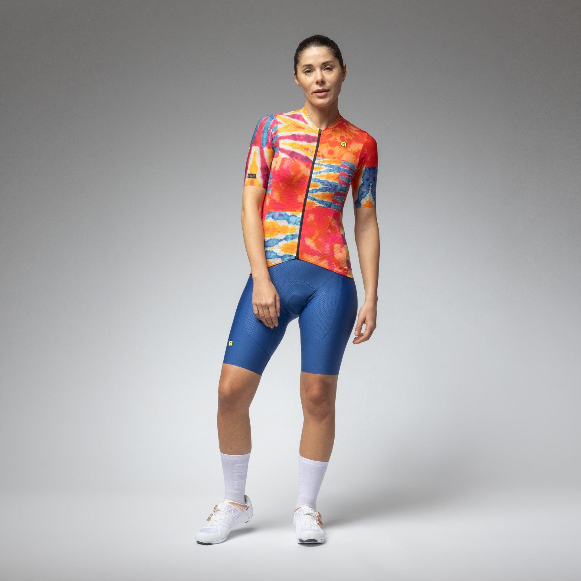 al-cycling-maglia-manica-corta-donna-clorofilla-maglia-ciclismo-estiva-body-mapp image 5