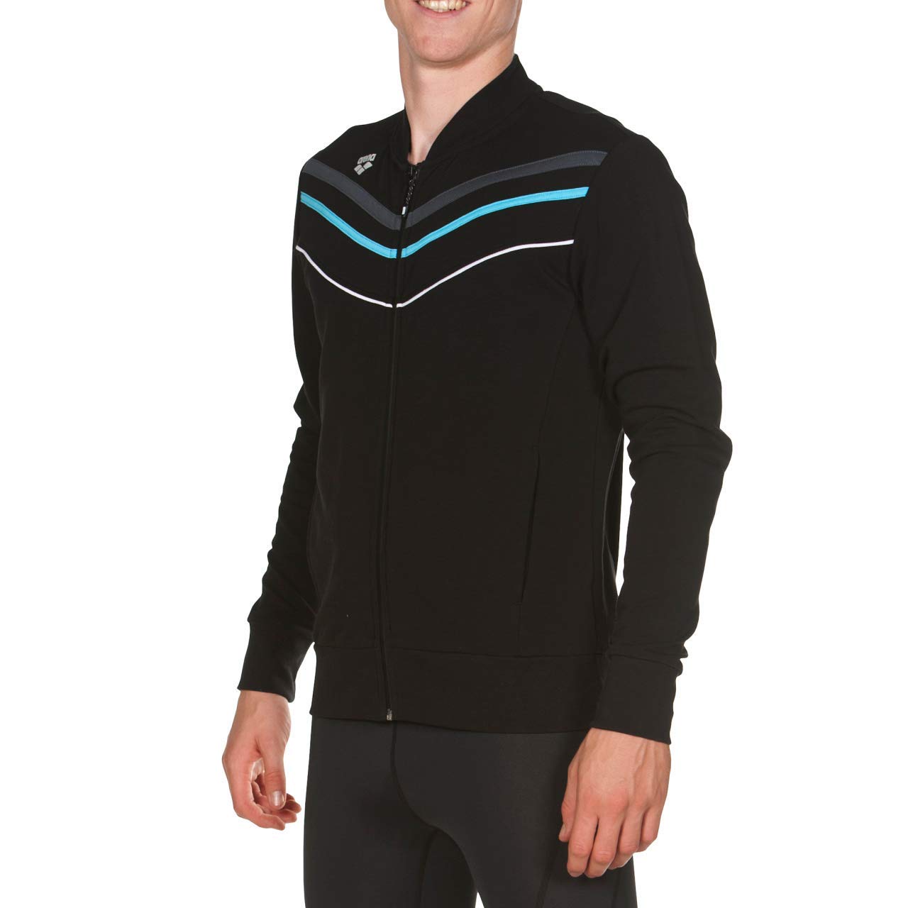 arena-gym-f-z-jacket-giacca-sportiva-uomo-con-zip-integrale image 2