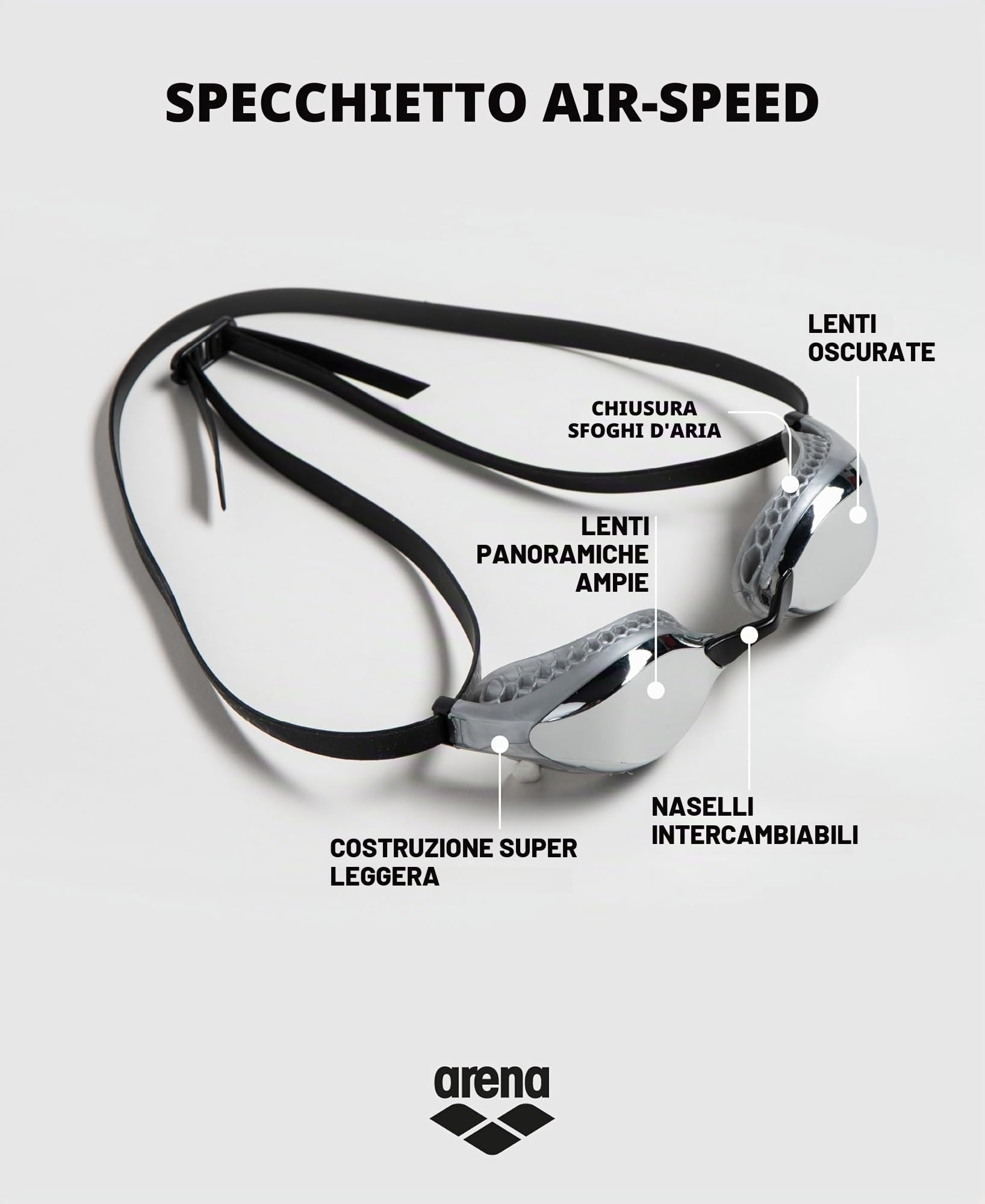 arena-airspeed-mirror-racing-goggles-occhialini-da-gara-con-lenti-specchiate-e-g image 3