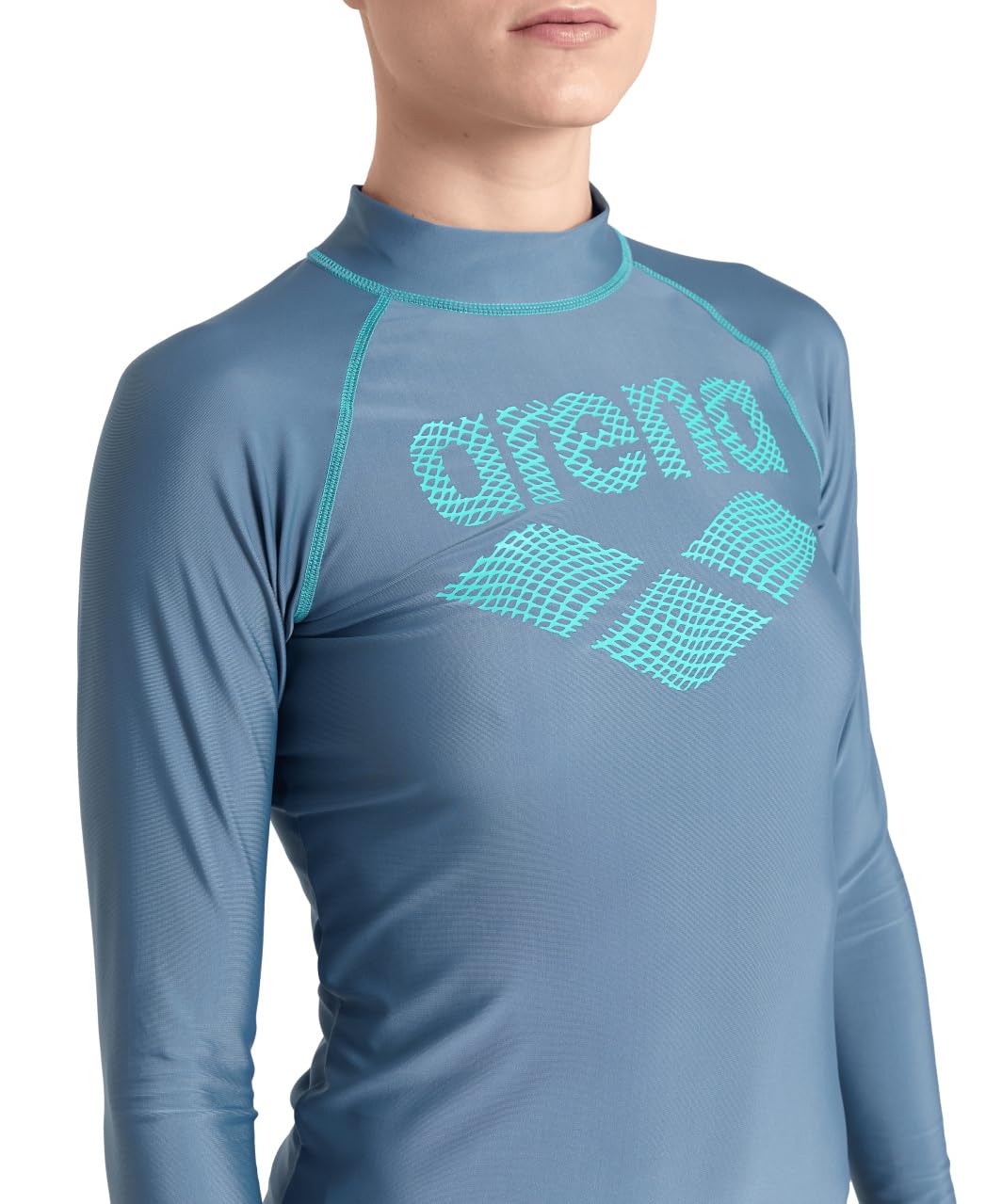 arena-women-s-arena-rash-vest-l-s-graphic-maglia-rash-guard-donna-maniche-lunghe image 4