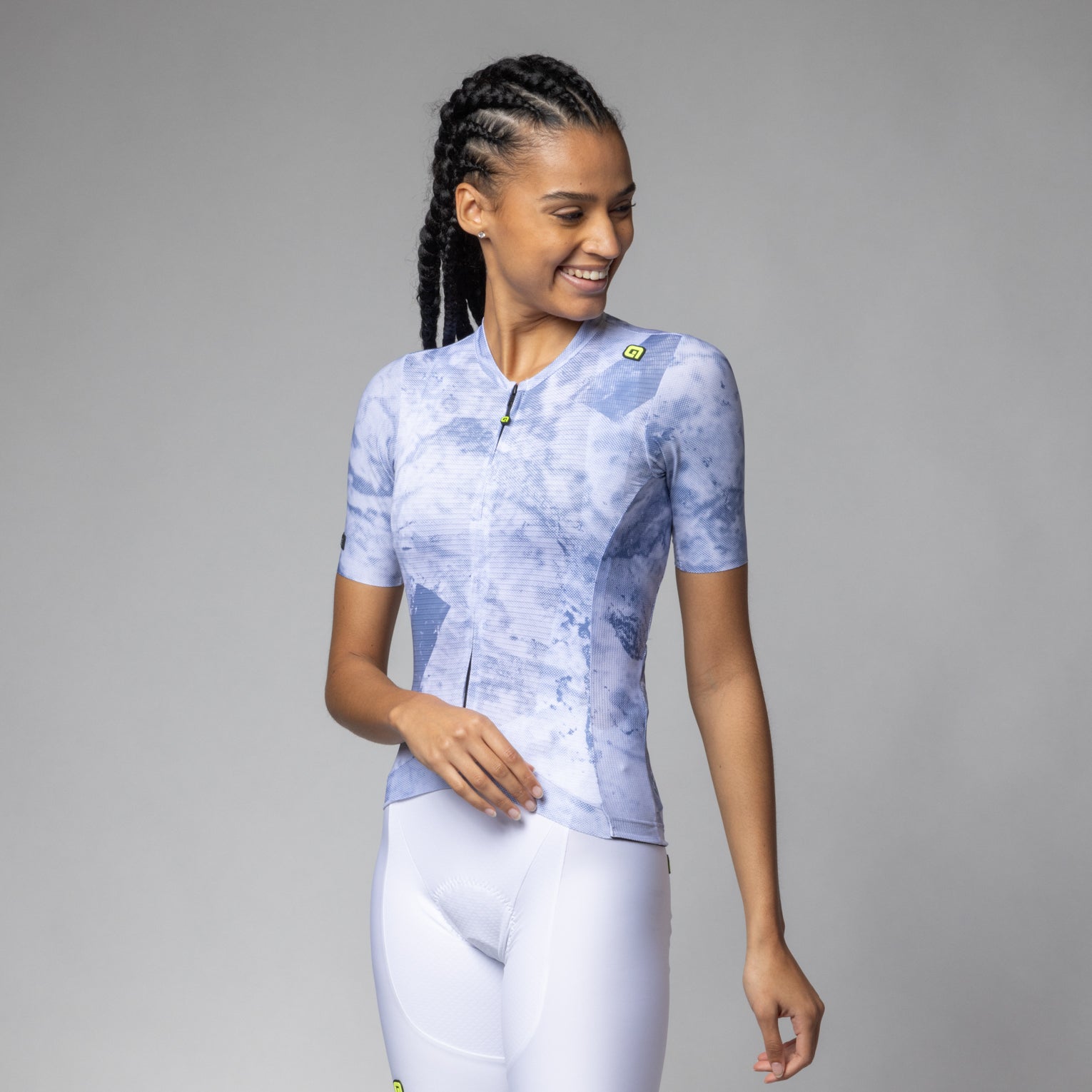 al-cycling-maglia-a-maniche-corte-donna-marble-2 image 1