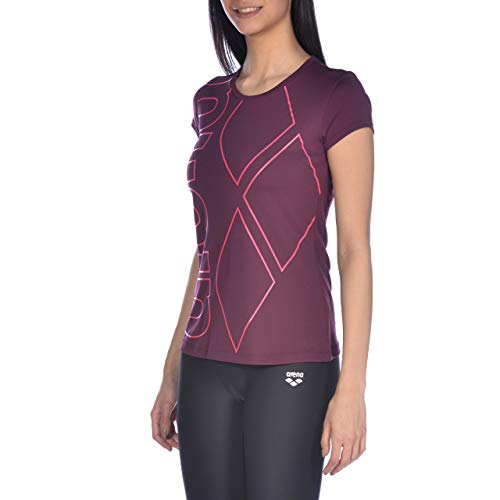 arena-gym-logo-maglia-a-maniche-corte-donna-per-palestra-e-tempo-libero-attivo image 8